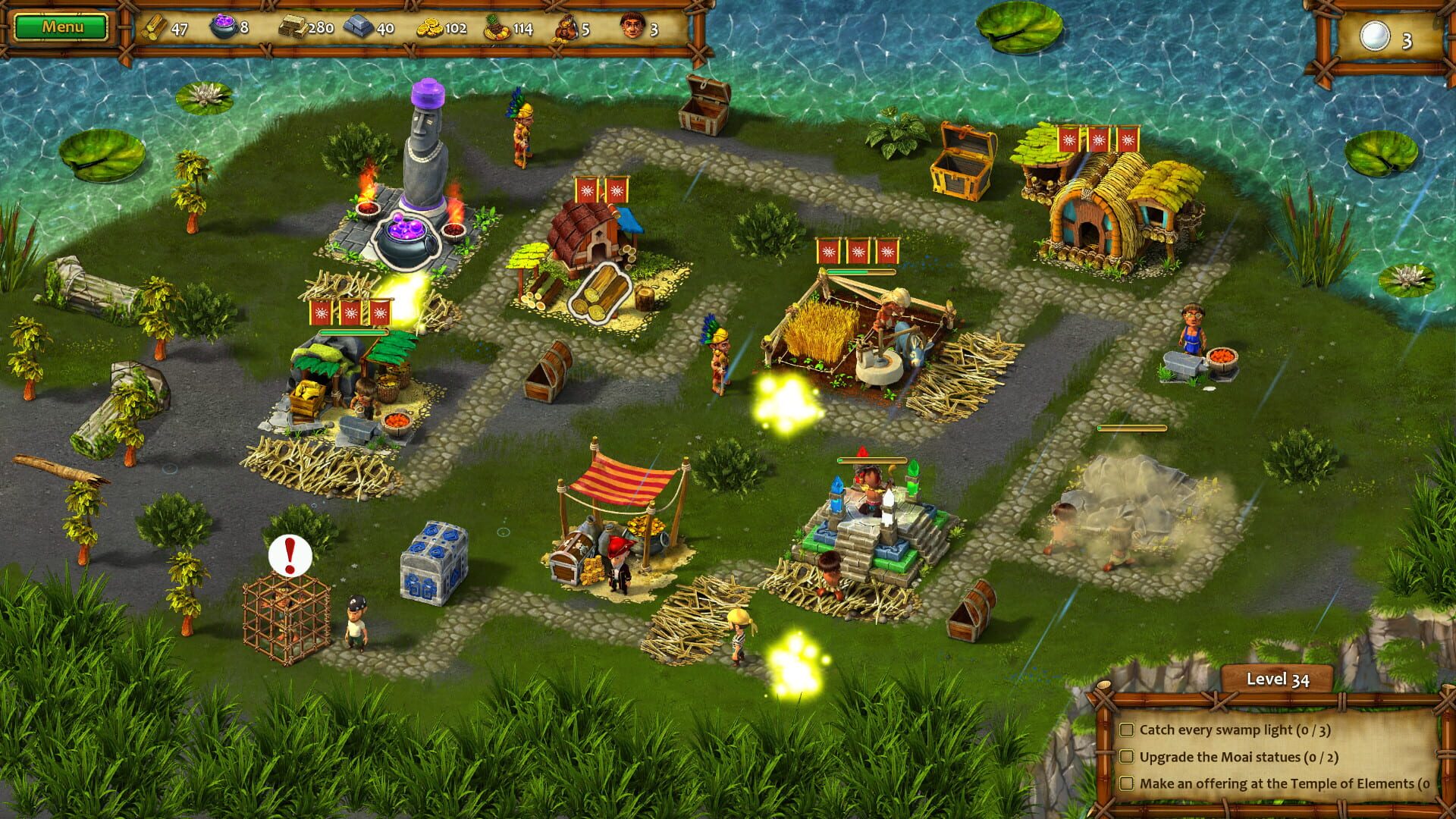 Moai 7: Mystery Coast - Screenshot
