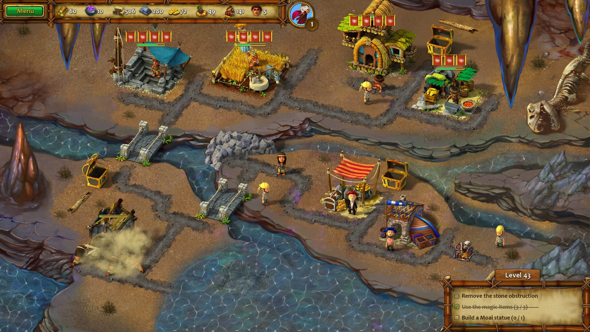 Moai 7: Mystery Coast - Screenshot