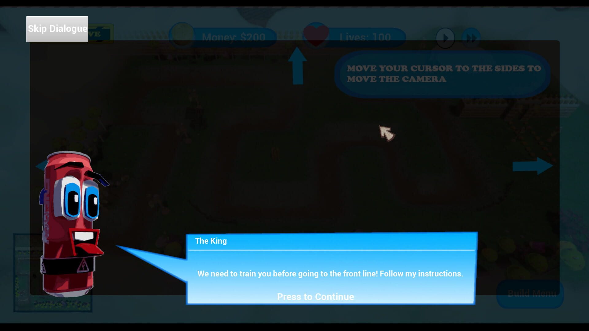 Food War TD - Screenshot