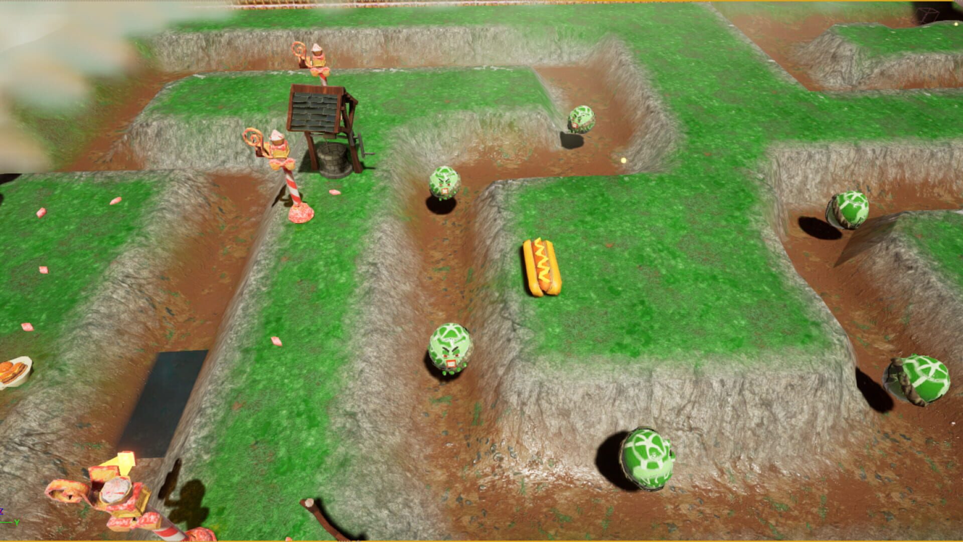 Food War TD - Screenshot