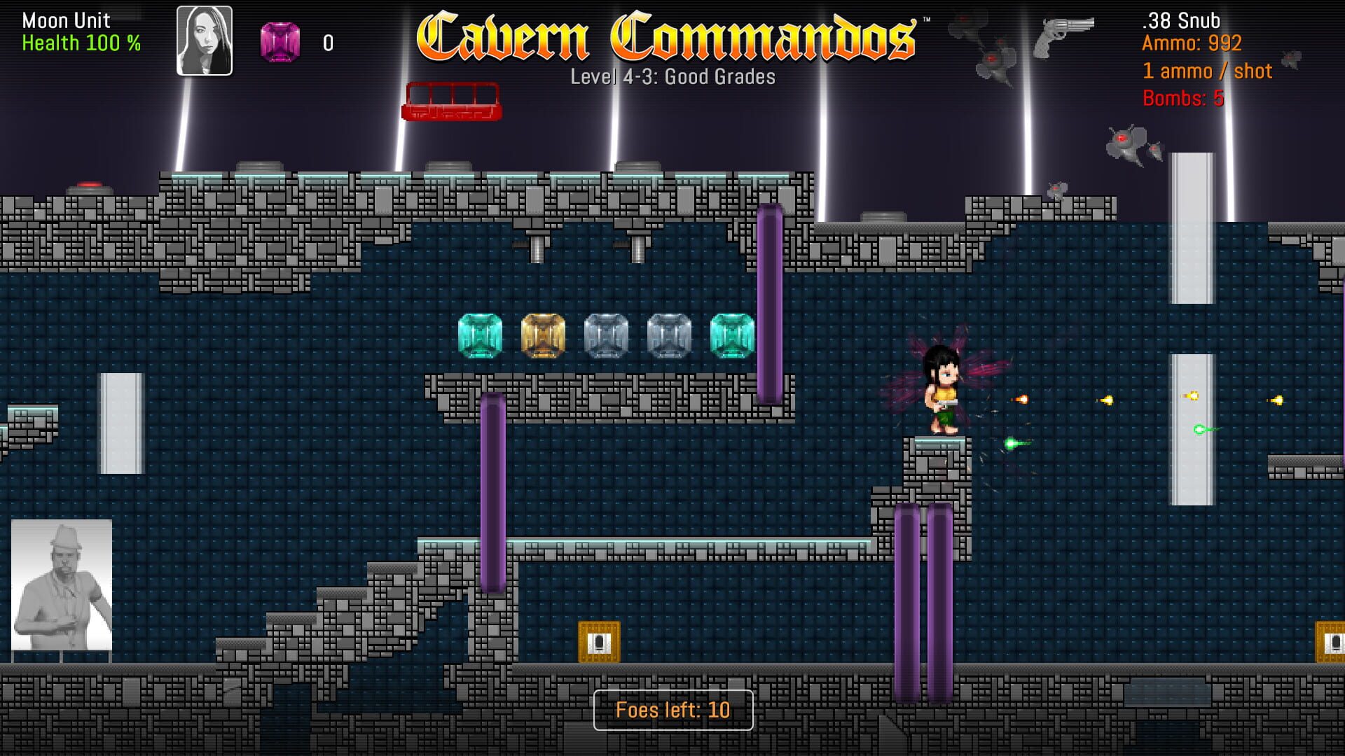 Cavern Commandos - Screenshot