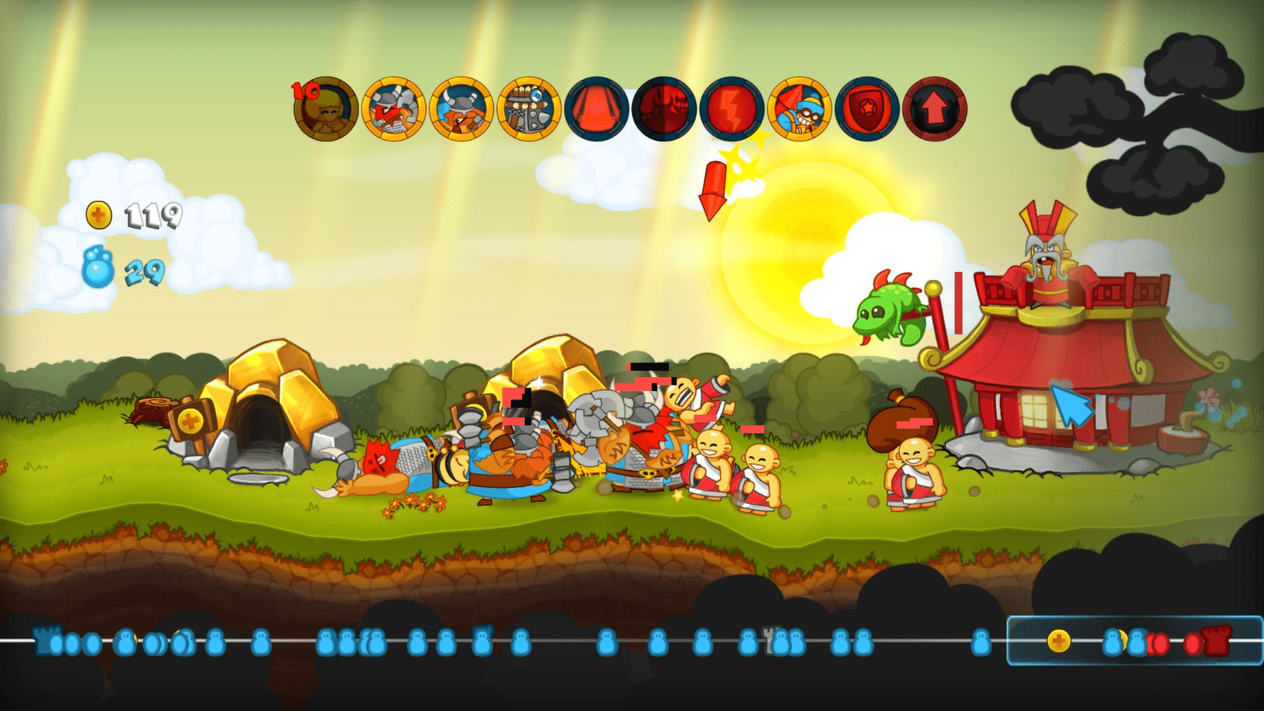 Swords & Soldiers: Super Saucy Sausage Fest screenshot