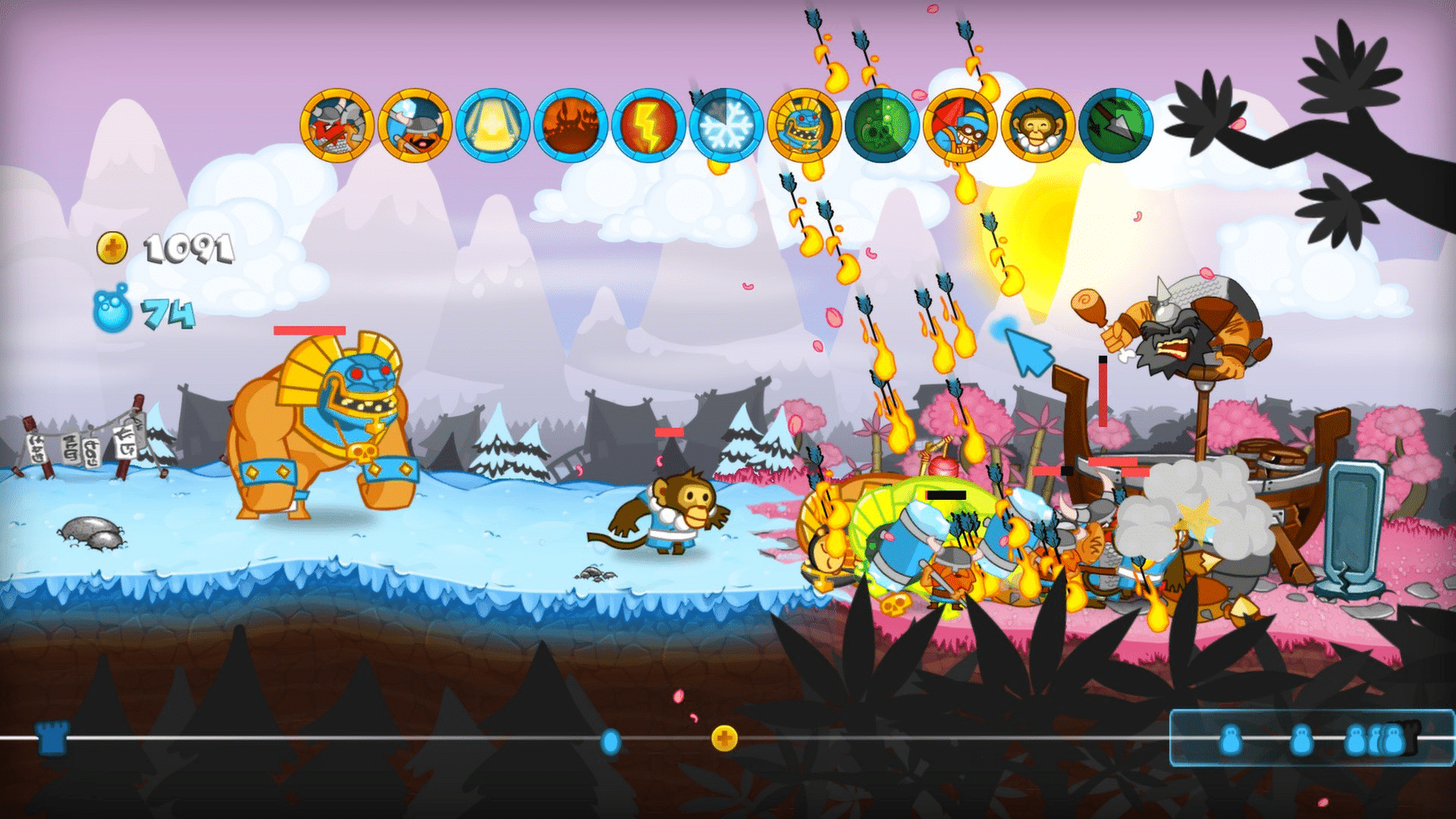 Swords & Soldiers: Super Saucy Sausage Fest screenshot