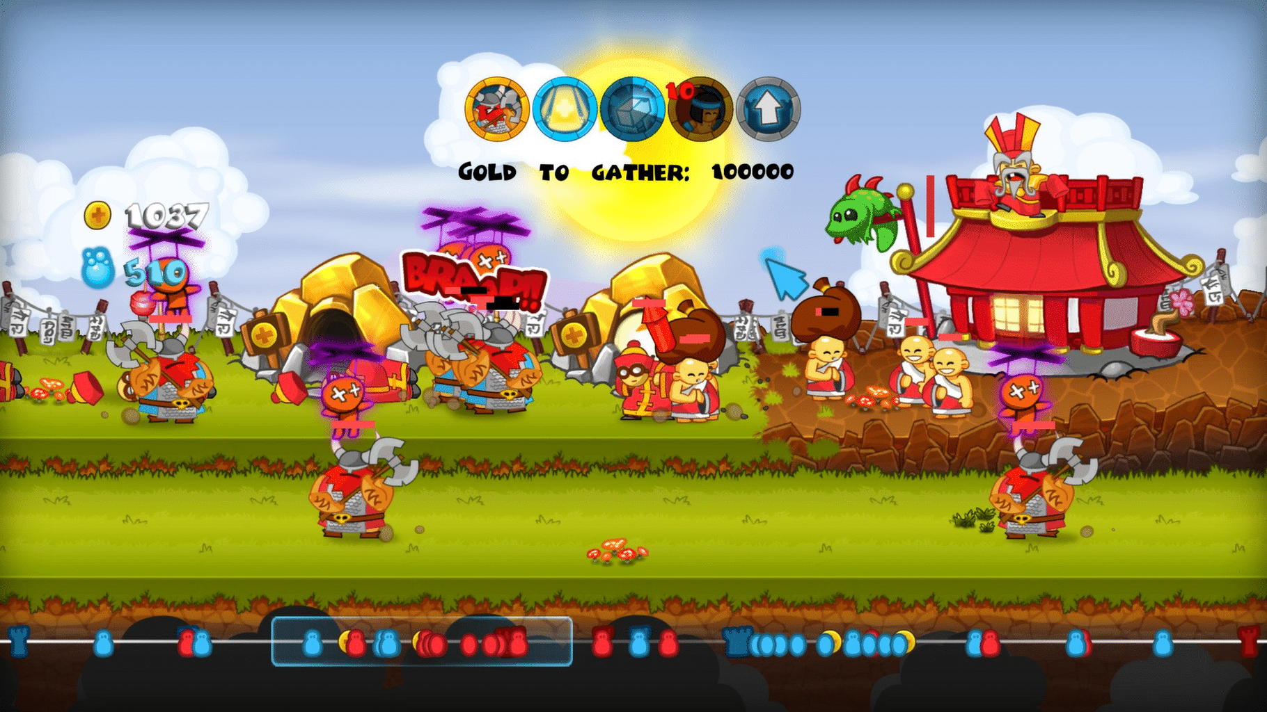 Swords & Soldiers: Super Saucy Sausage Fest screenshot