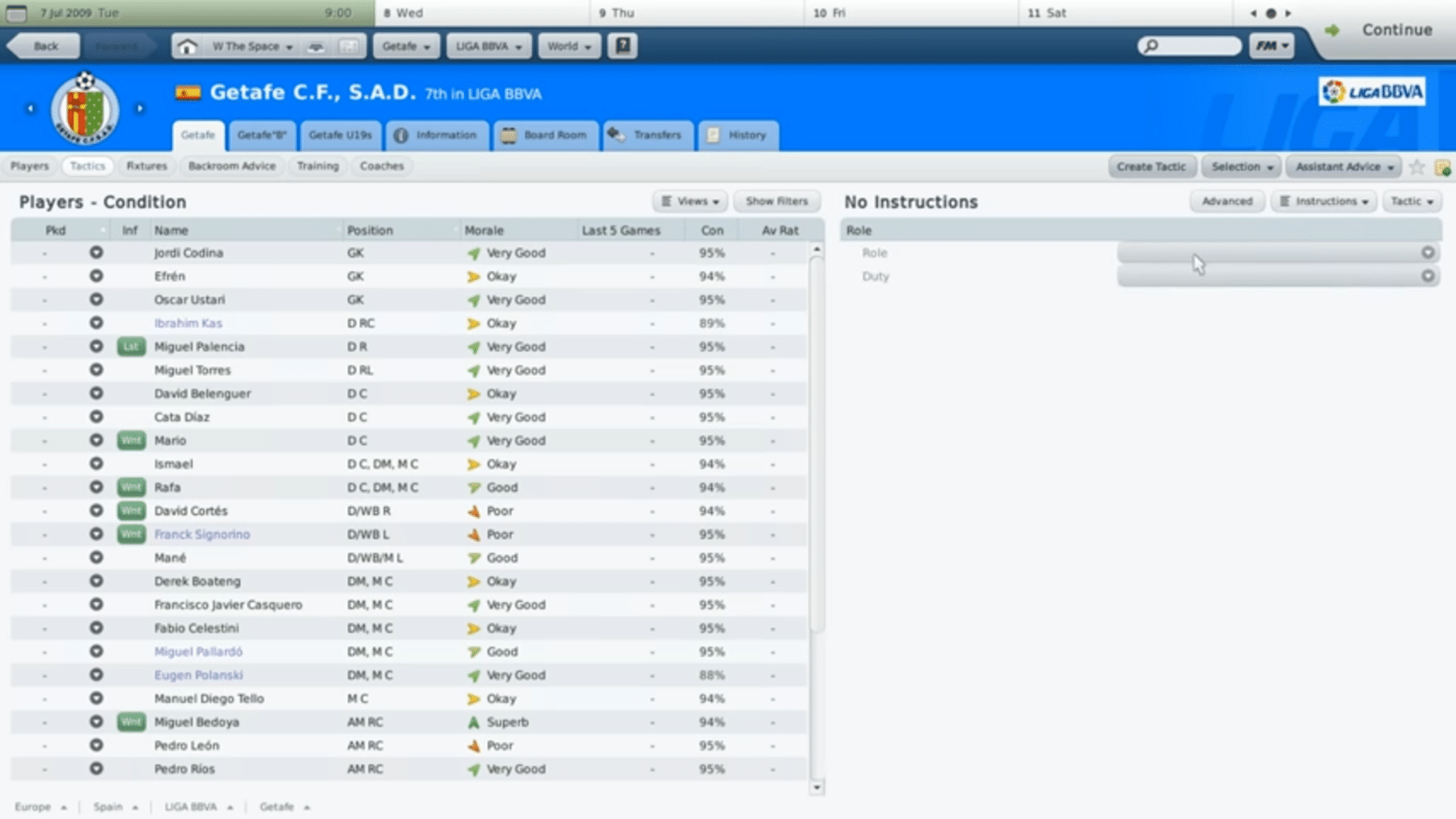 Football Manager 2010 screenshot