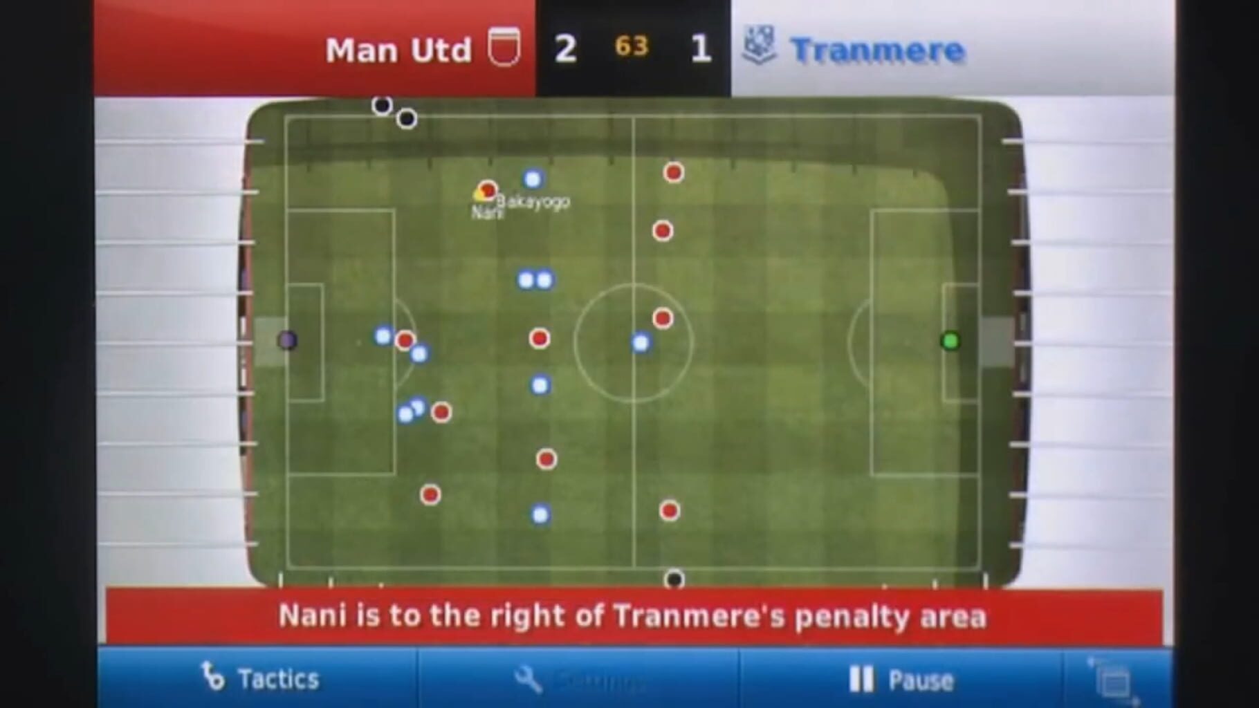 Captura de pantalla - Football Manager Handheld 2011