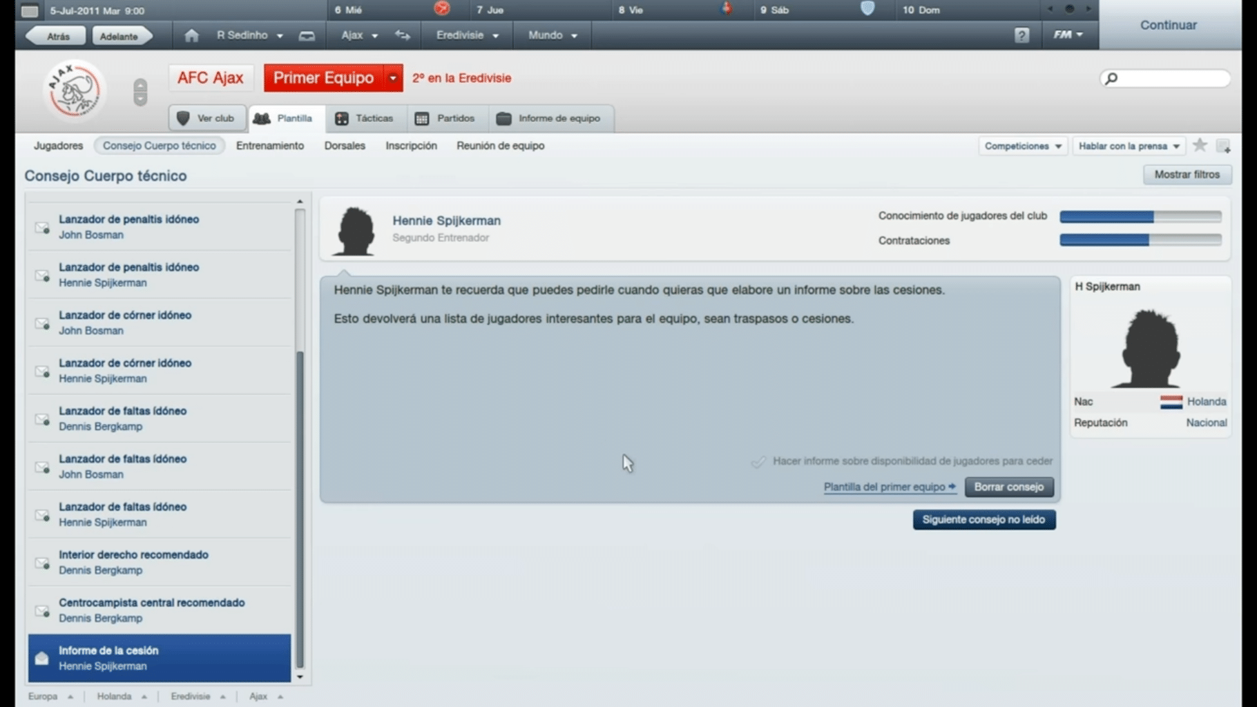 Football Manager 2012 screenshot