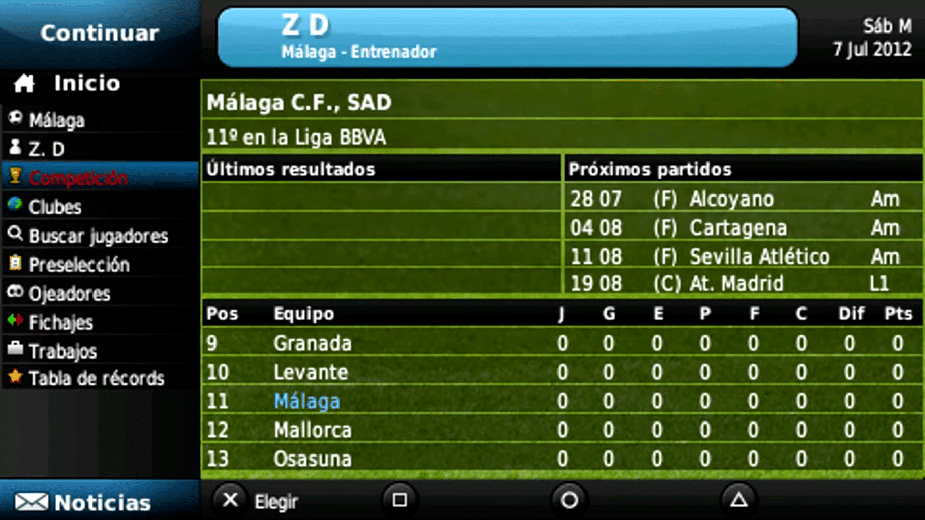 Football Manager Handheld 2013 screenshot