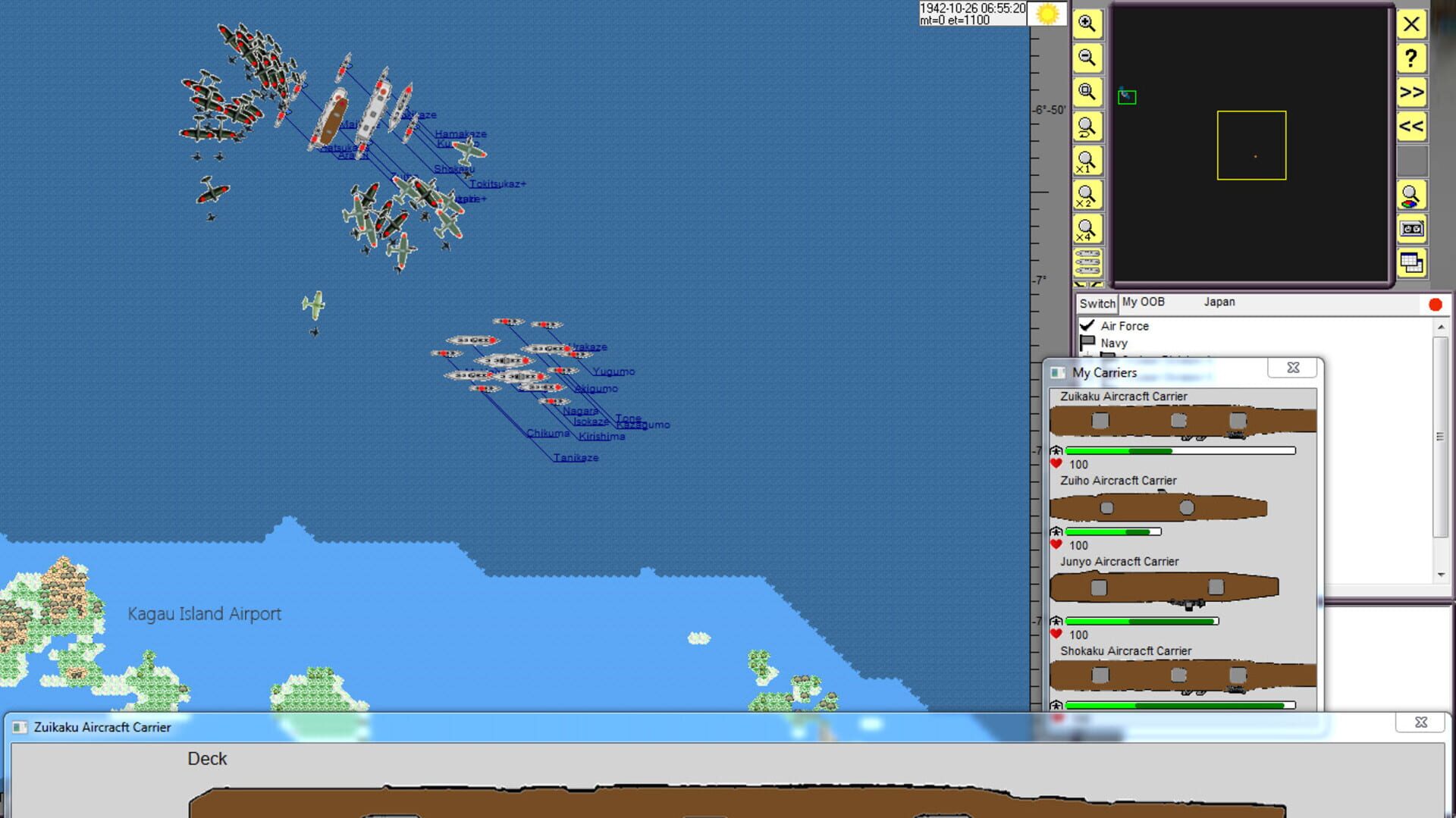 Carrier Battles WW2: Admiral of the Fleet - Screenshot