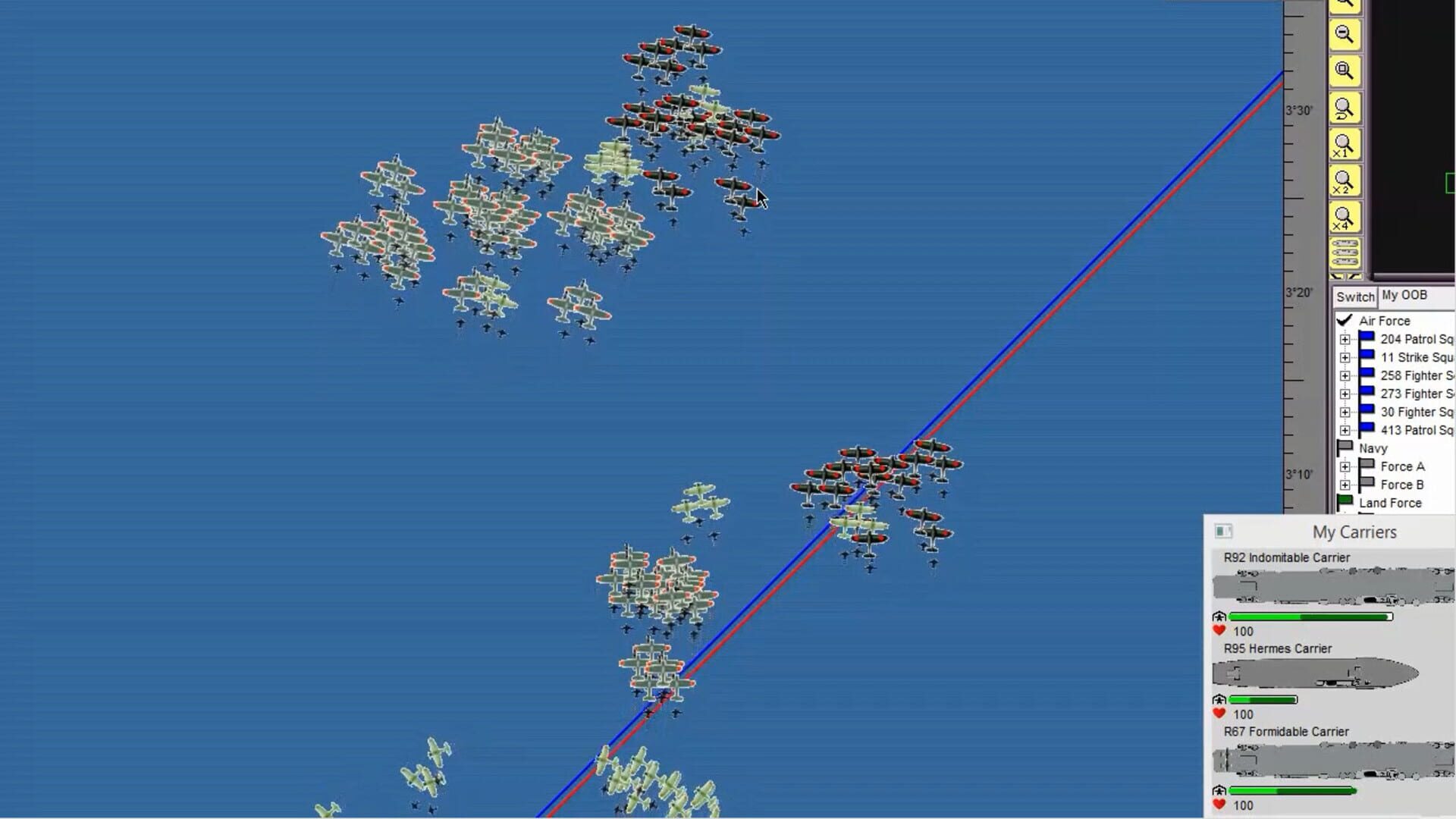 Carrier Battles WW2: Admiral of the Fleet - Screenshot