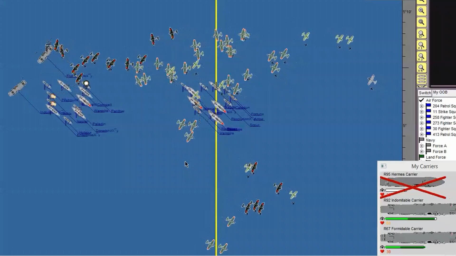 Carrier Battles WW2: Admiral of the Fleet - Screenshot
