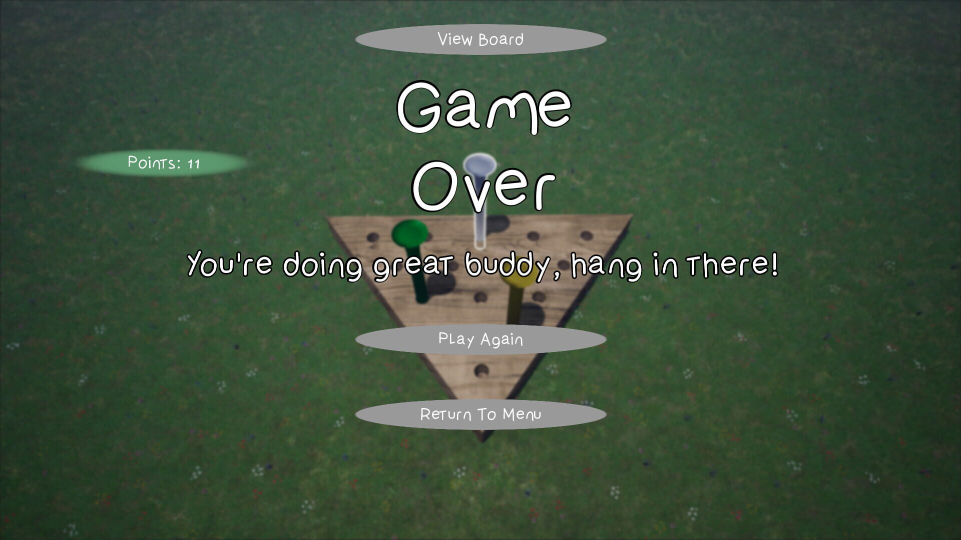 Peg Solitaire - Screenshot