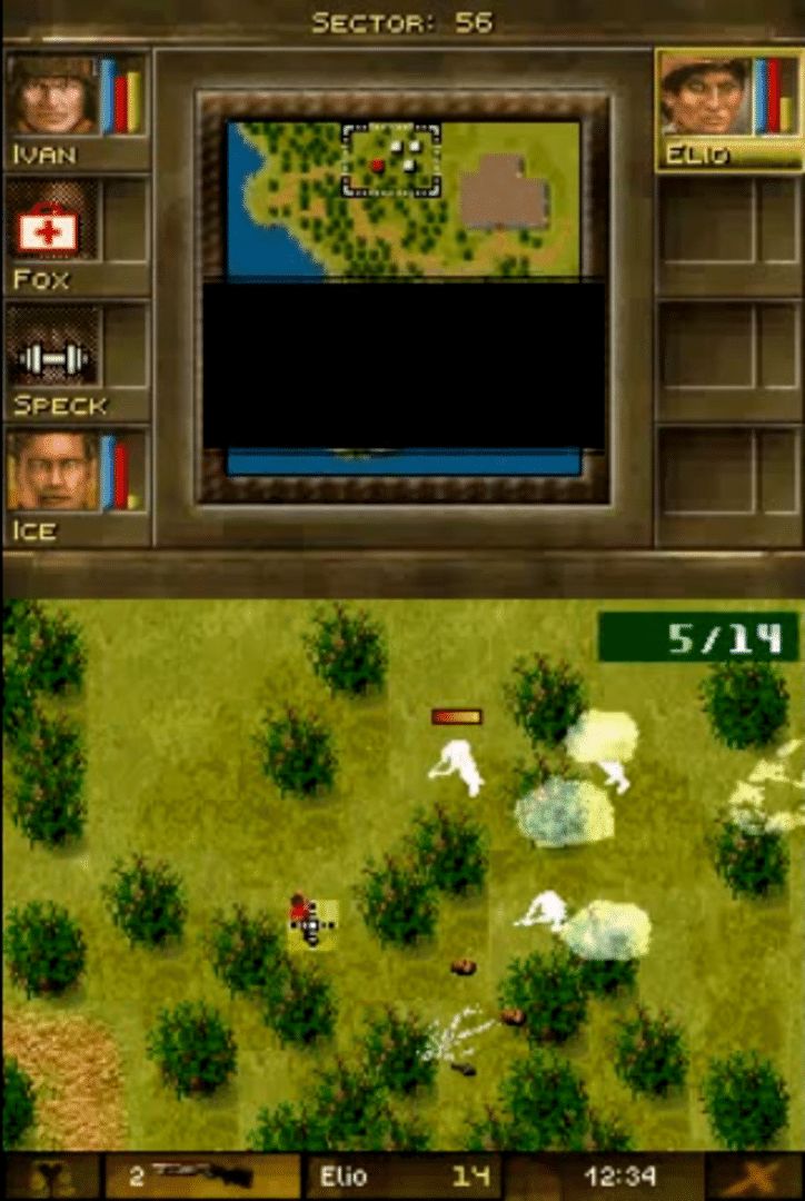 Jagged Alliance DS screenshot