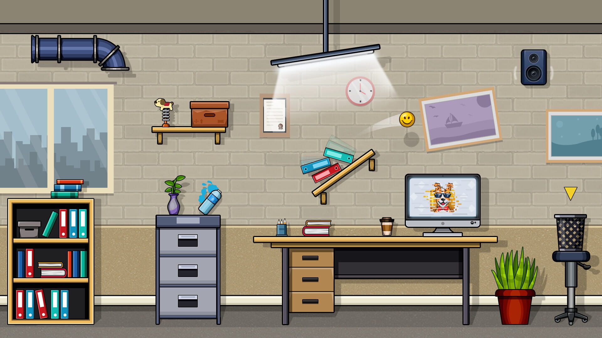 Ball at Work: The Ultimate Speedrun Platformer! - Screenshot