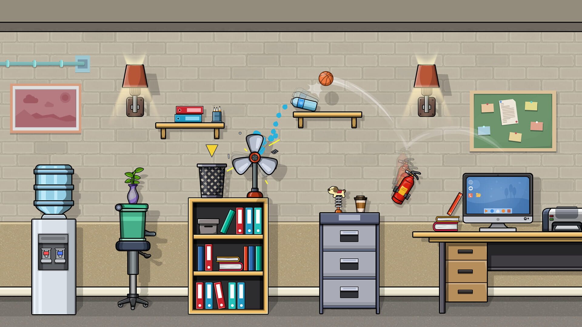 Ball at Work: The Ultimate Speedrun Platformer! - Screenshot