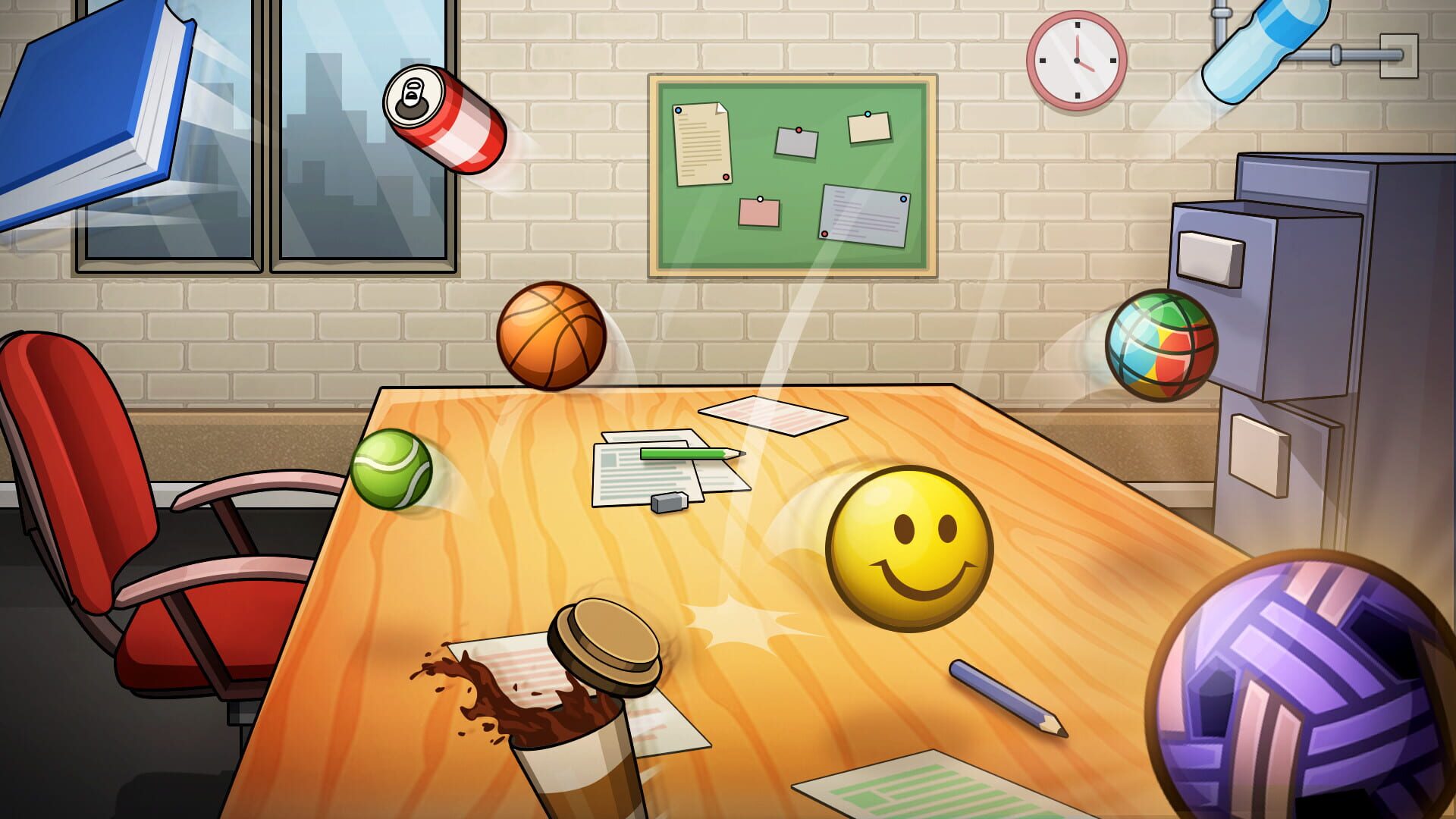 Ball at Work: The Ultimate Speedrun Platformer! - Screenshot