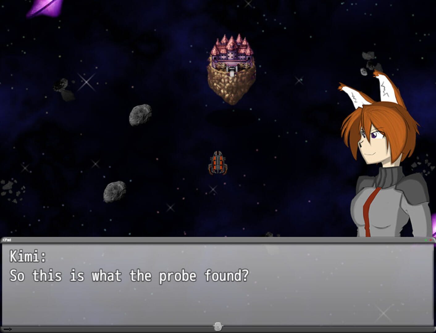 Space Fox Kimi and the Interstellar Fortress - Screenshot