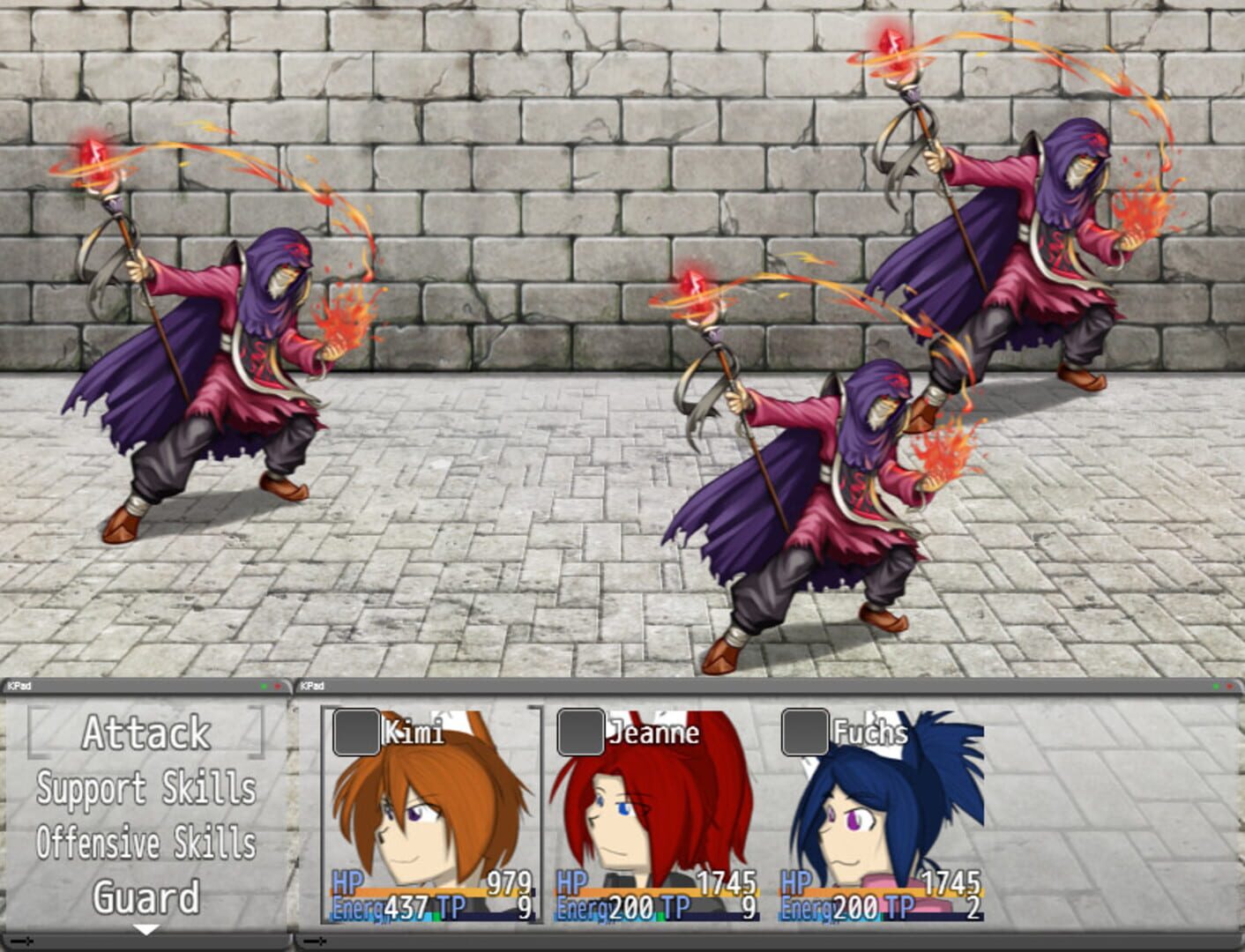 Space Fox Kimi and the Interstellar Fortress - Screenshot