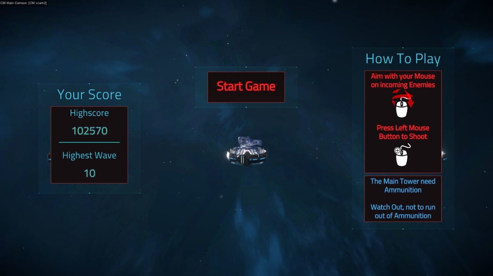 Defender of the Turrets: Warp Attack - Screenshot