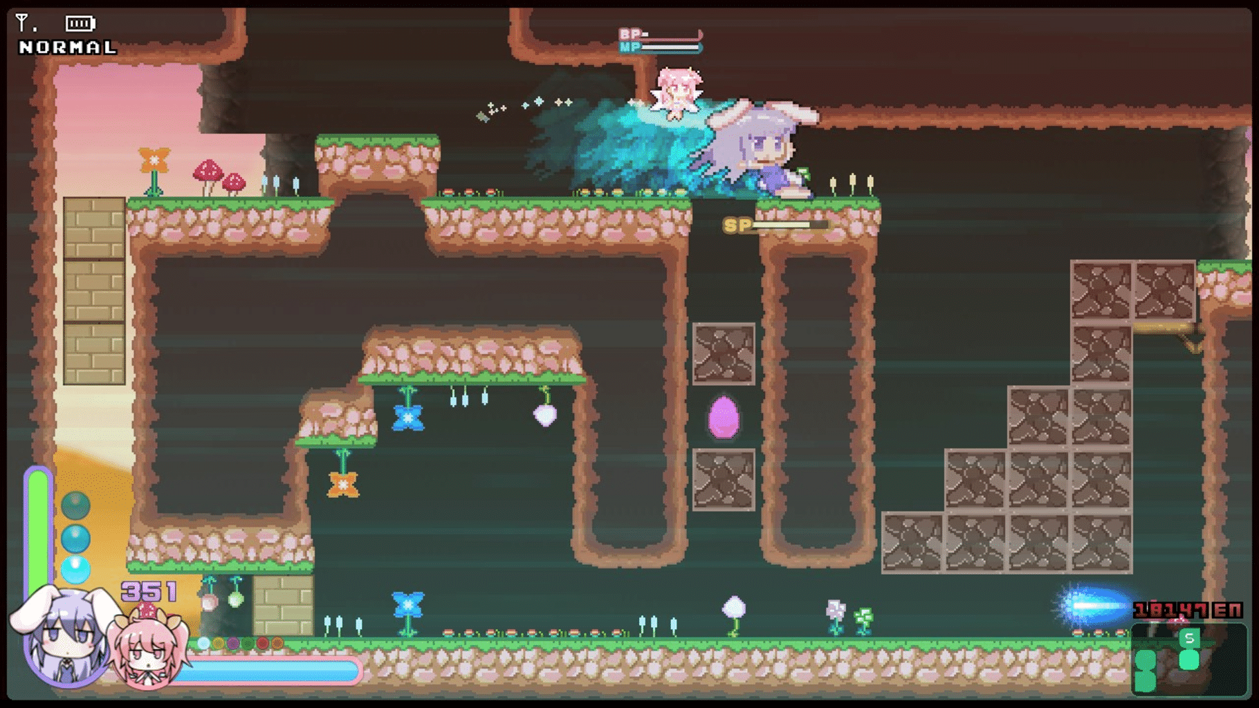 Rabi-Ribi: Is the order a DLC? screenshot