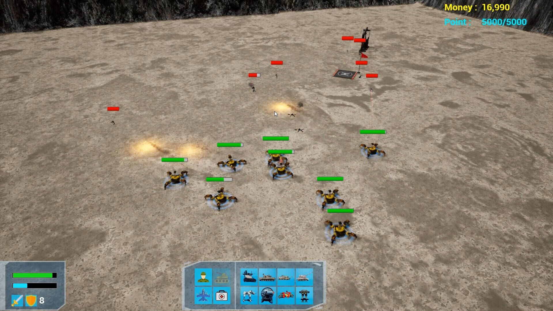 Set for the Battle - Screenshot