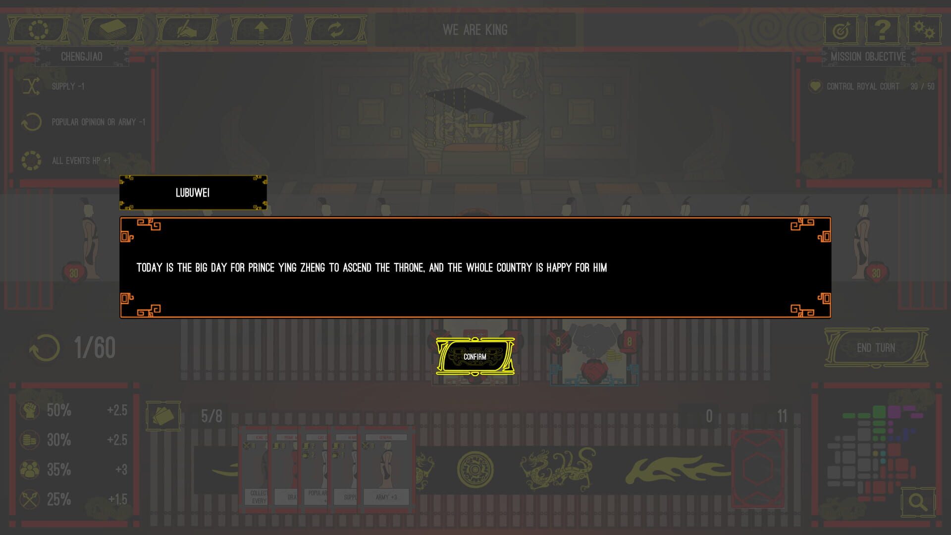 This Throne Is Mine: The Card Game - Screenshot