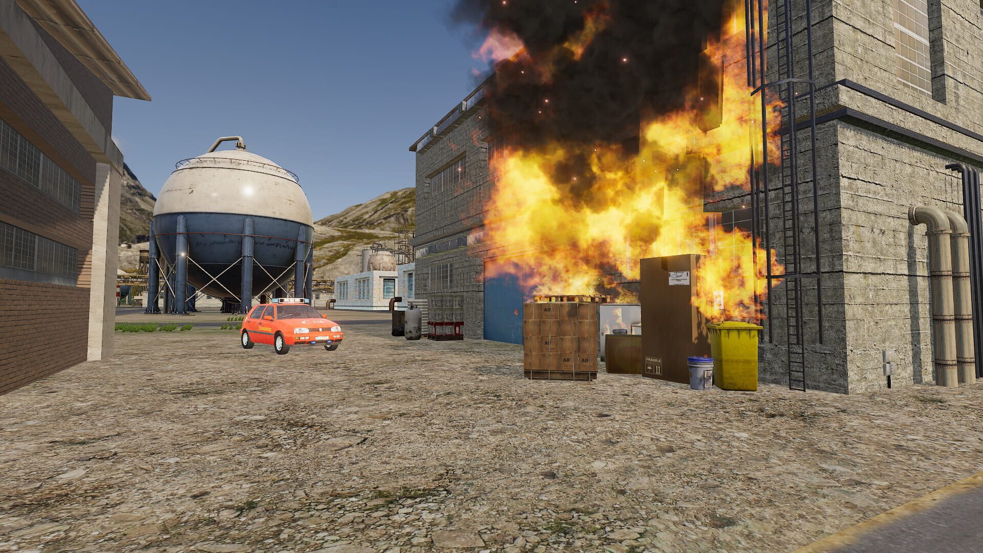 Industrial Firefighters - Screenshot