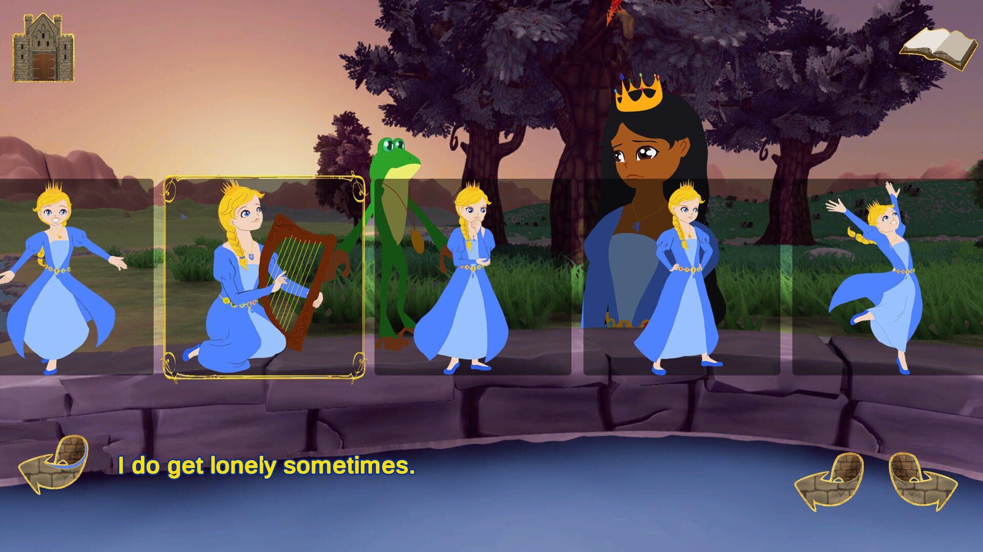 Frog's Princess - Screenshot