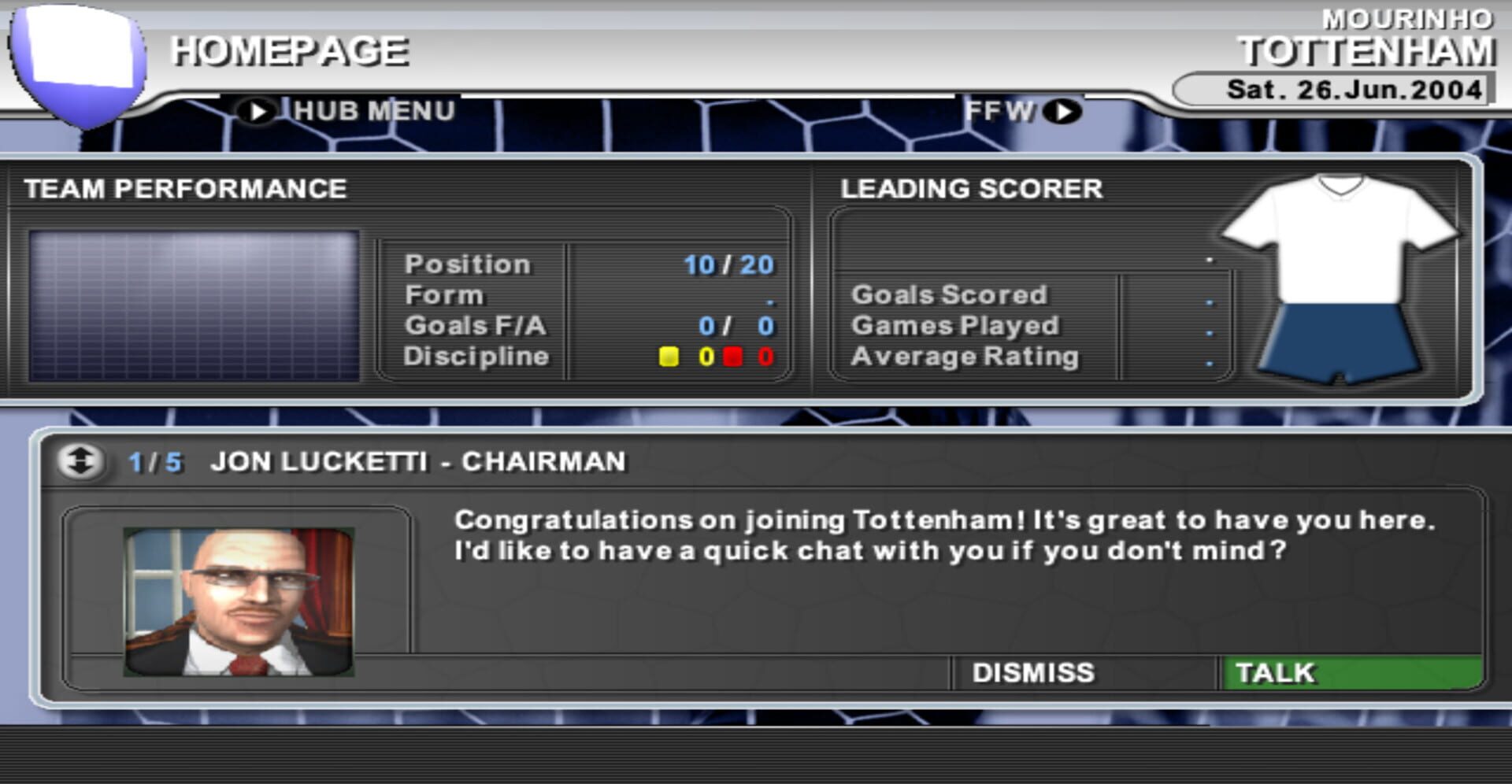 Premier Manager 04/05 - Screenshot