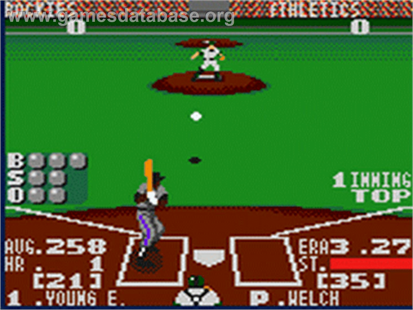 World Series Baseball screenshot