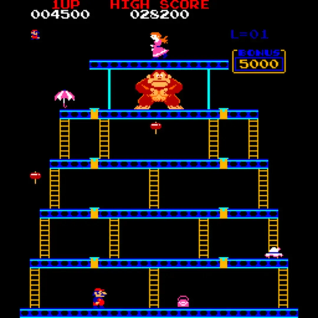 Captura de pantalla - Donkey Kong