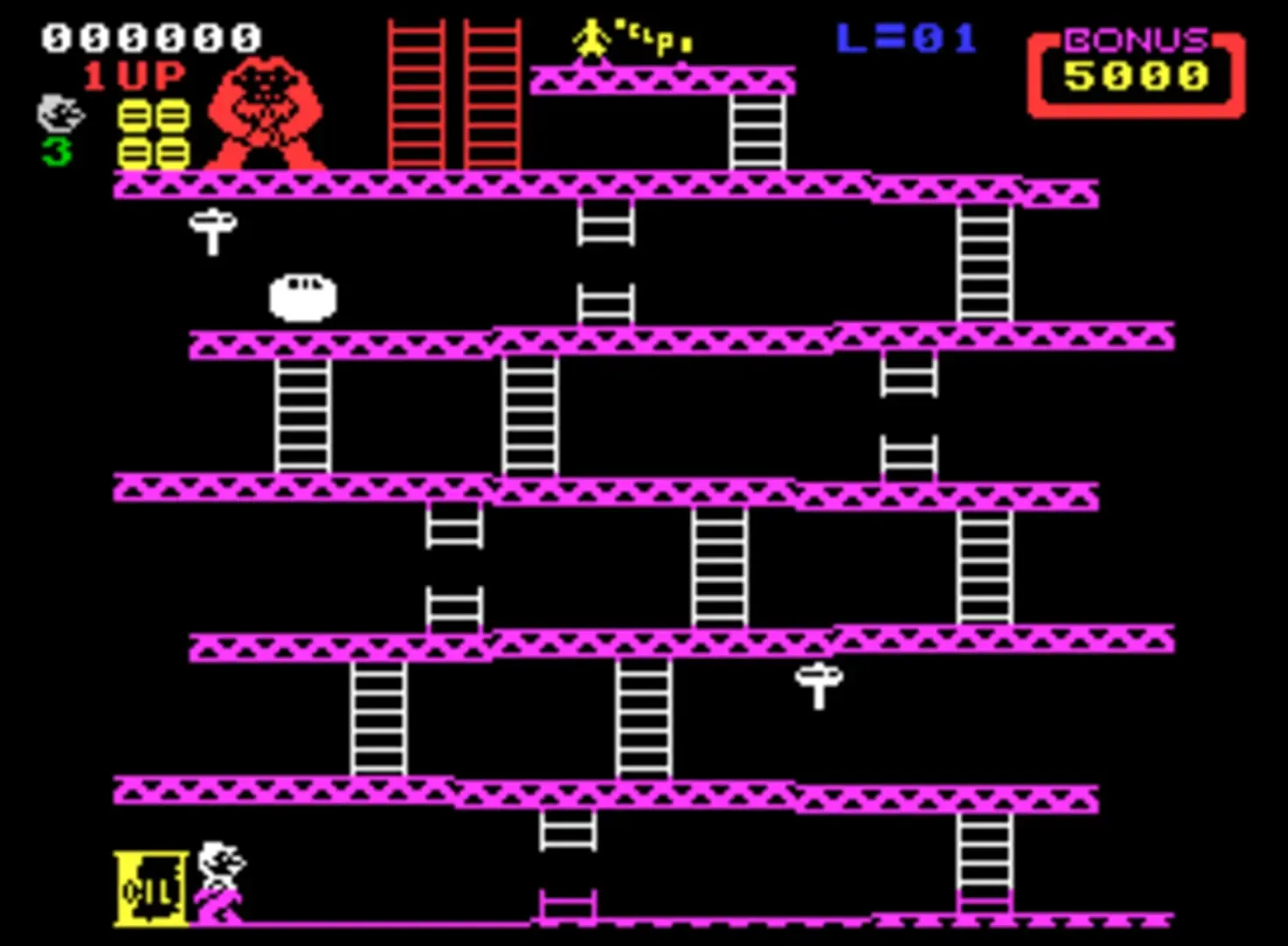 Captura de pantalla - Donkey Kong