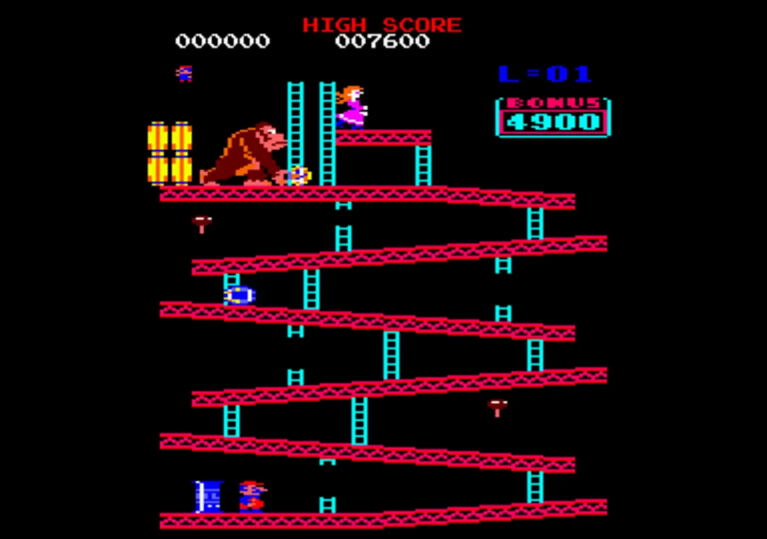 Captura de pantalla - Donkey Kong