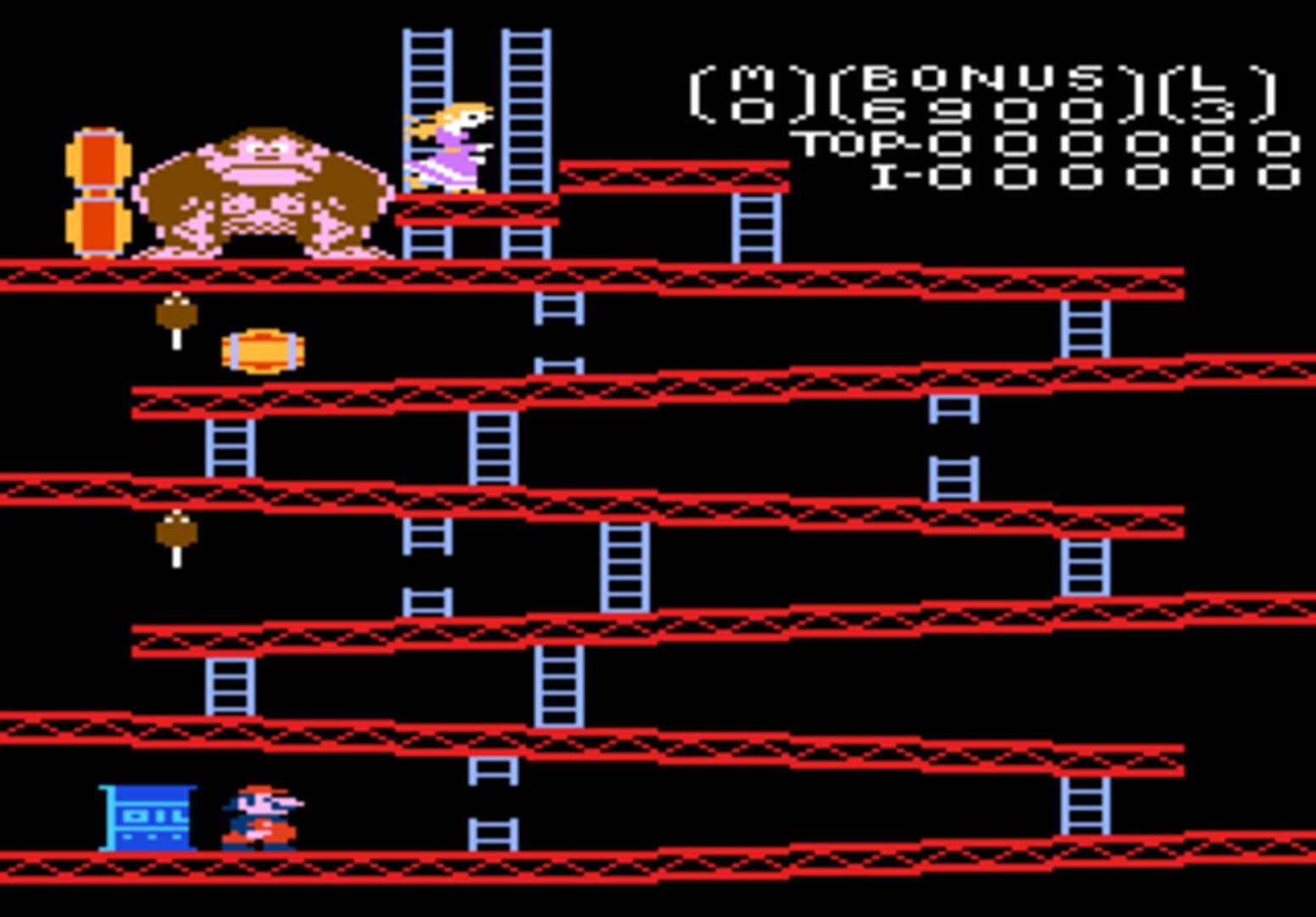 Captura de pantalla - Donkey Kong