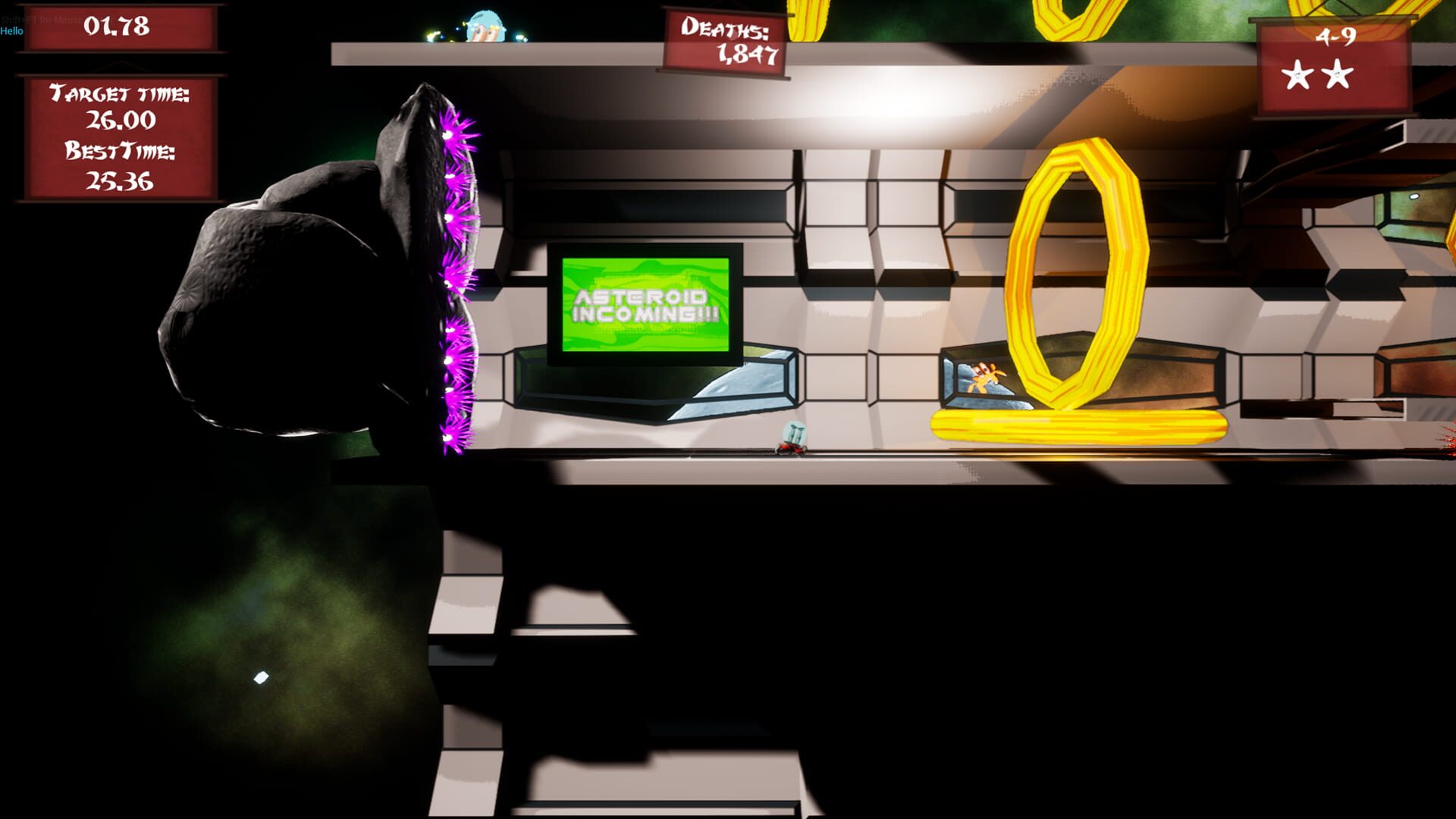 Karate Krab: Karate Krab In Space - Screenshot