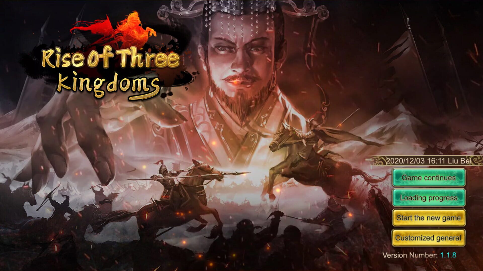 Rise of Three Kingdoms - Screenshot