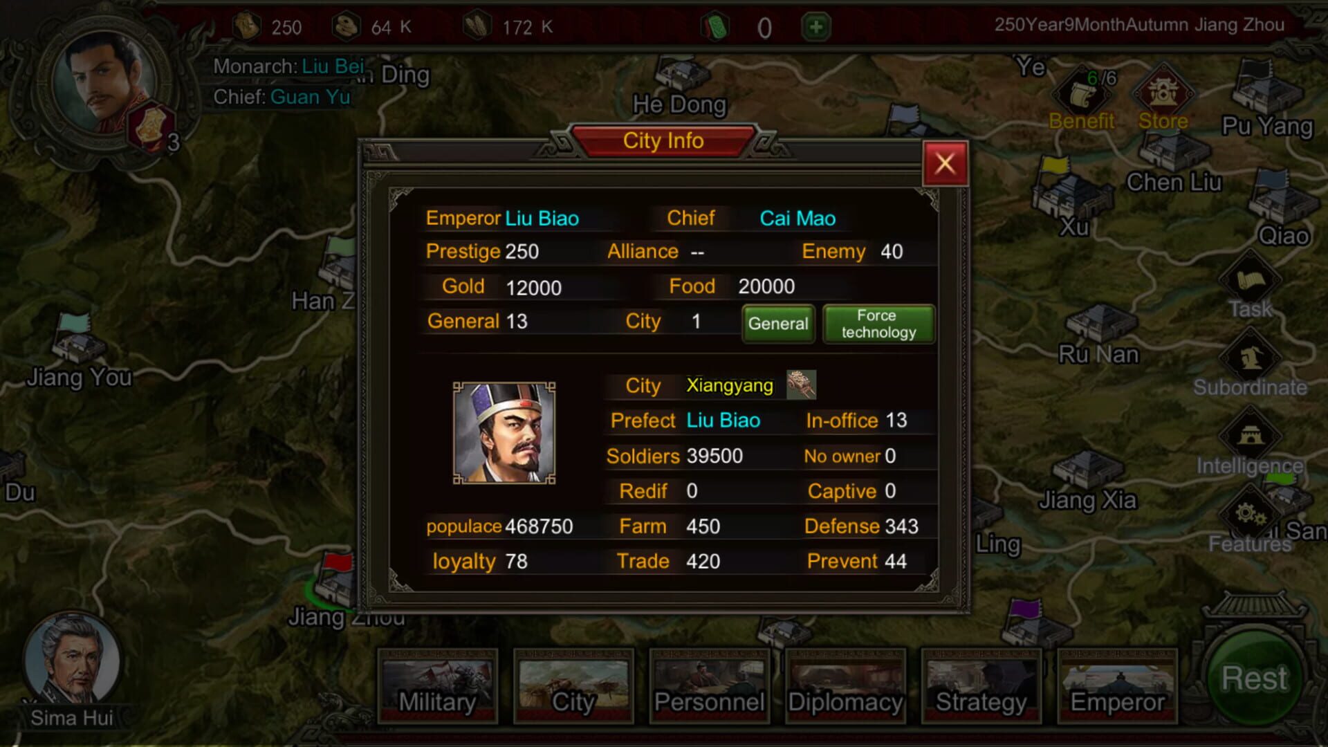 Rise of Three Kingdoms - Screenshot