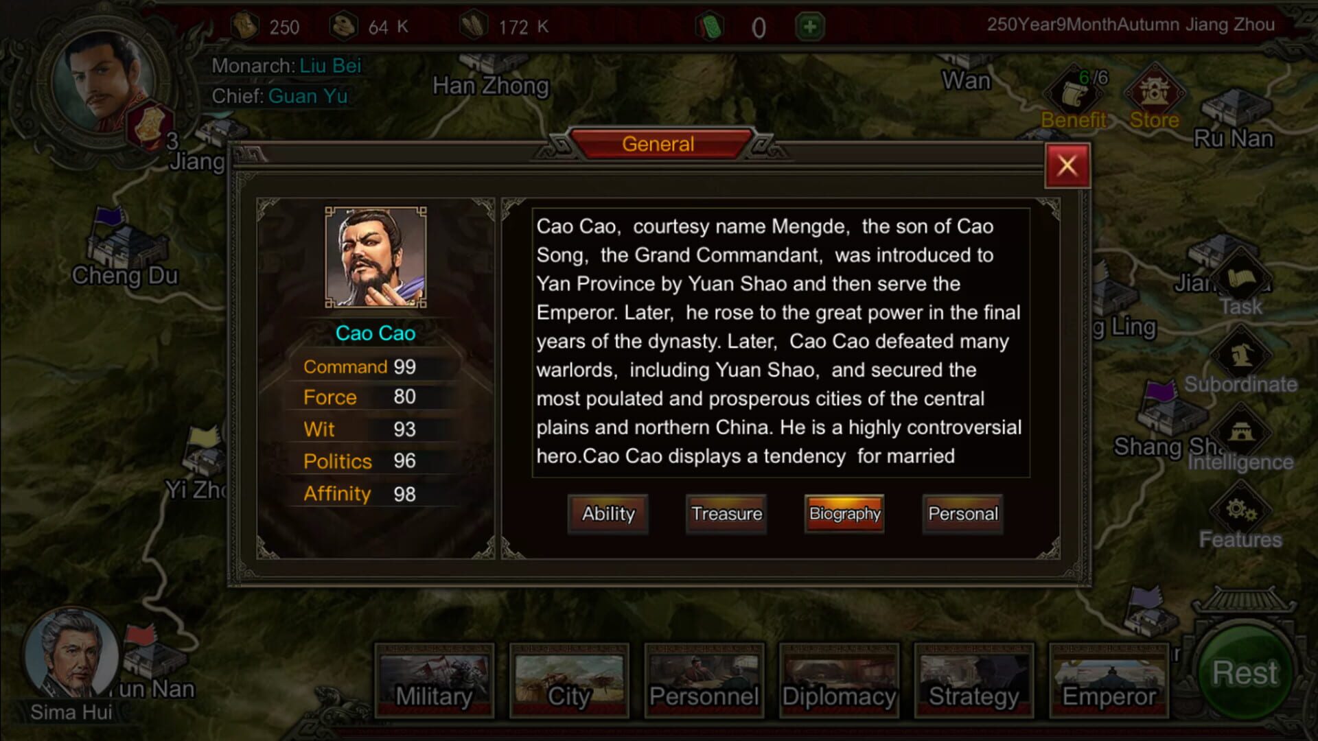Rise of Three Kingdoms - Screenshot