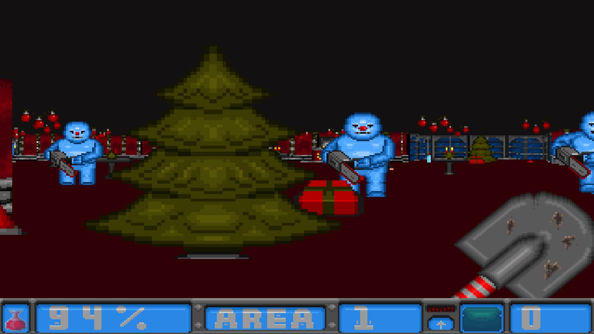 Super Meat Shooter: Happy Meat Winter - Screenshot