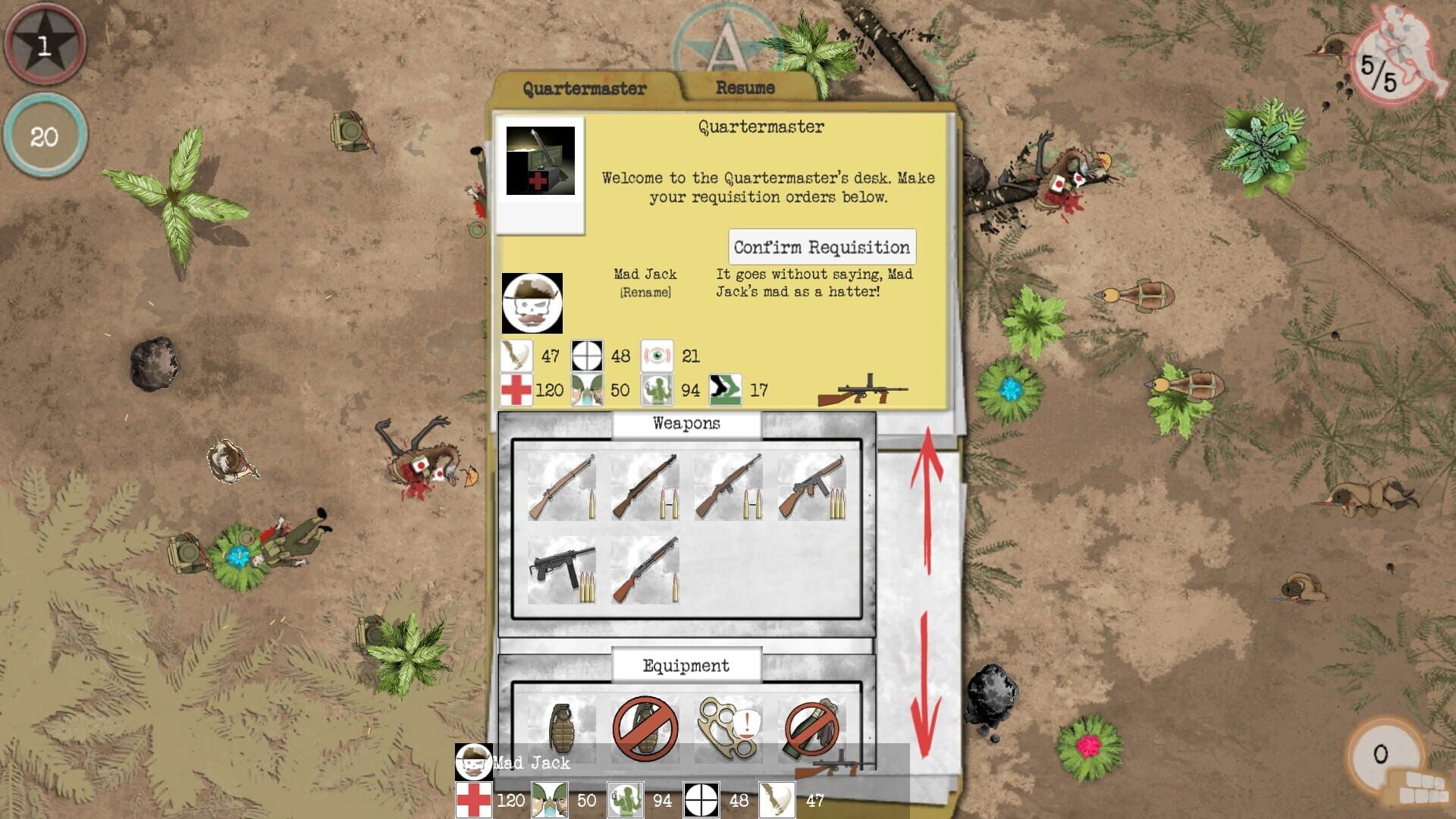 Skirmish Line: Mad Jack - Screenshot