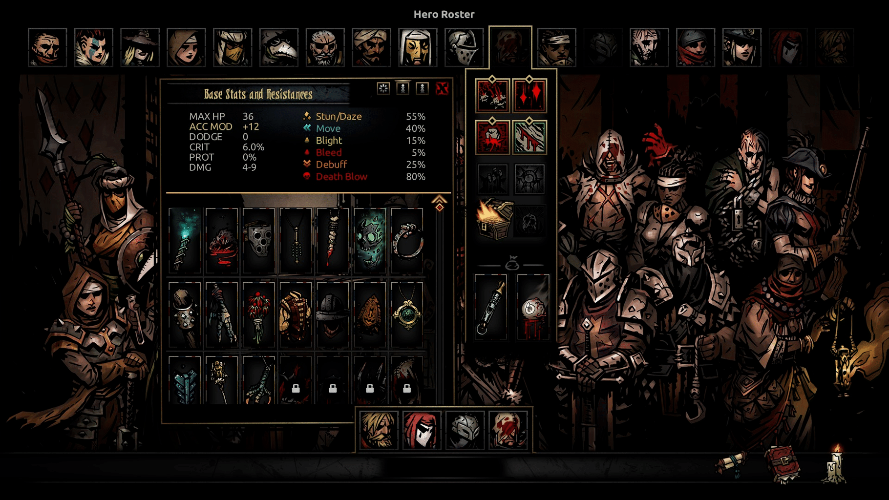 Darkest Dungeon: The Butcher's Circus screenshot