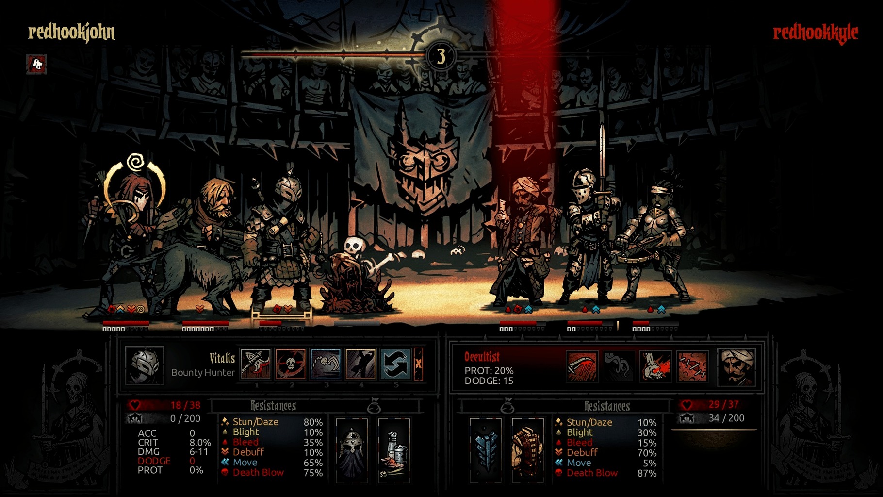 Darkest Dungeon: The Butcher's Circus screenshot