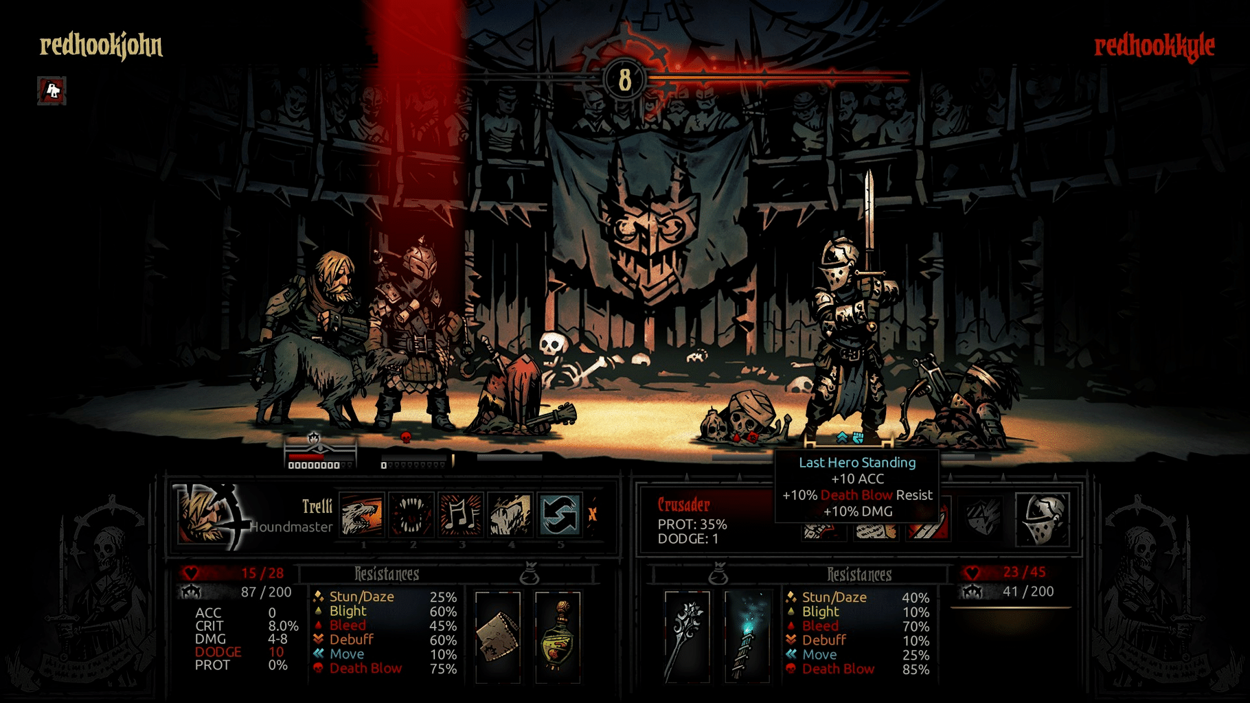 Darkest Dungeon: The Butcher's Circus screenshot