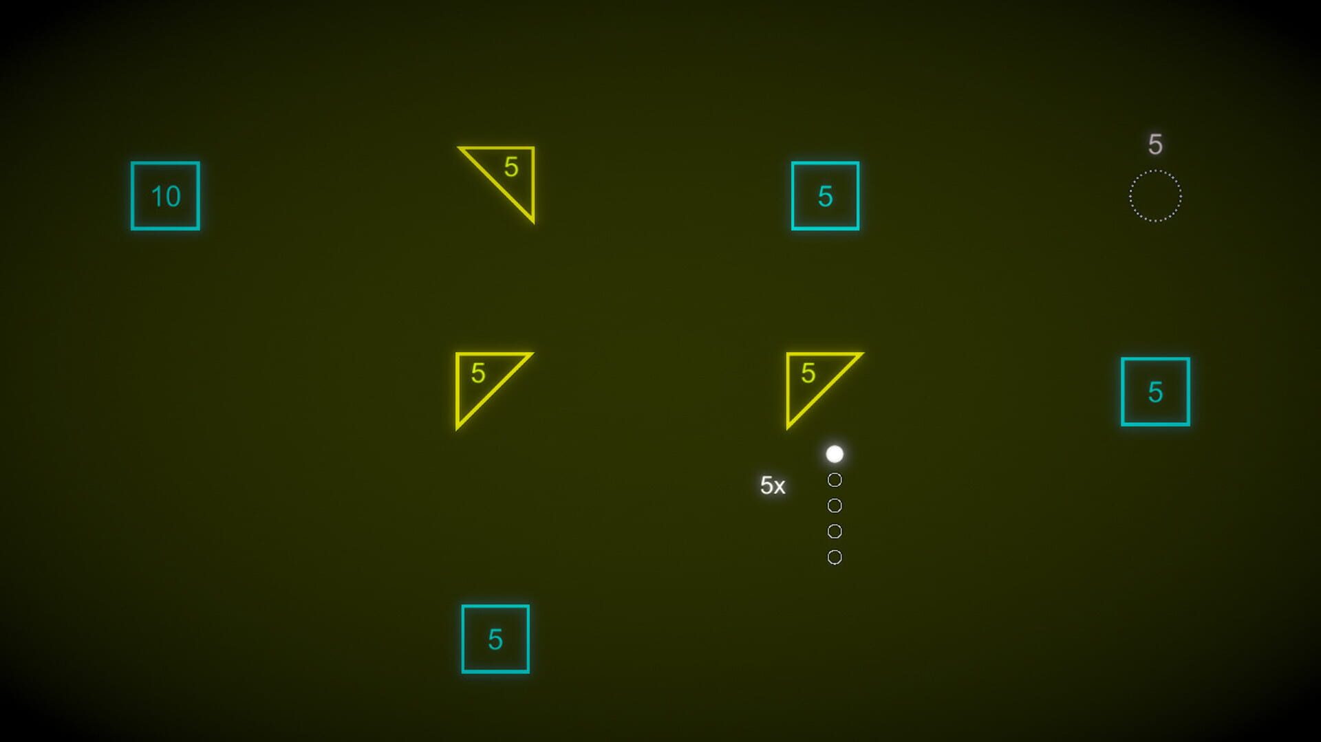 Destroy Geometric Shapes - Screenshot
