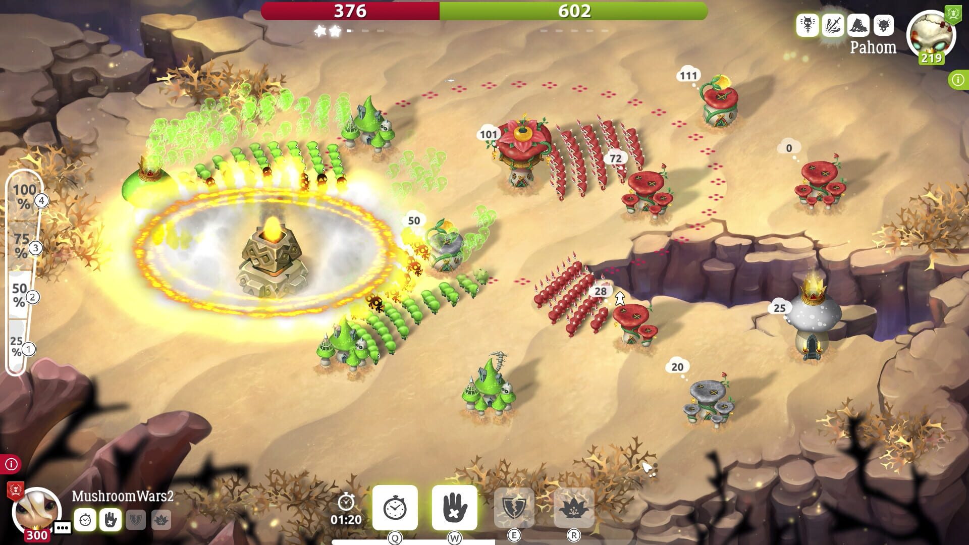 Mushroom Wars 2: Episode 3 - Red & Furious - Screenshot