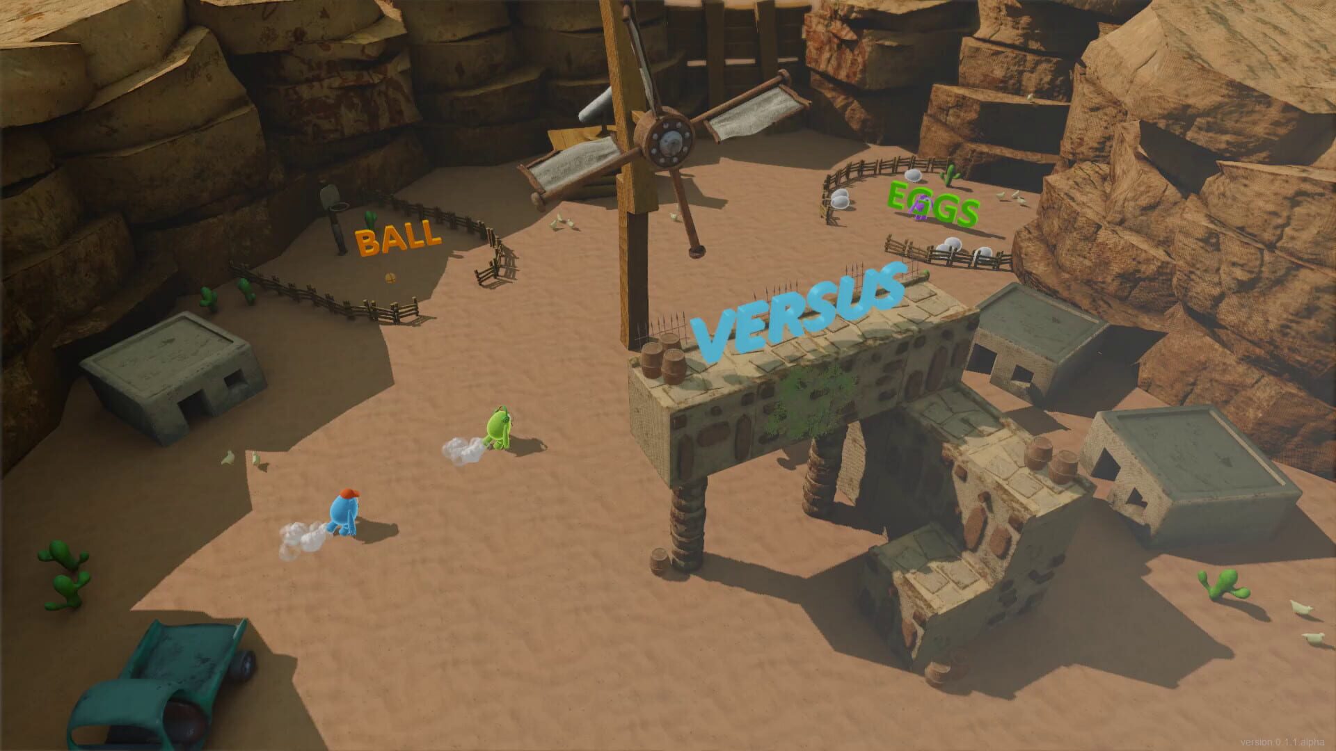 Knuckers Test Fight - Screenshot