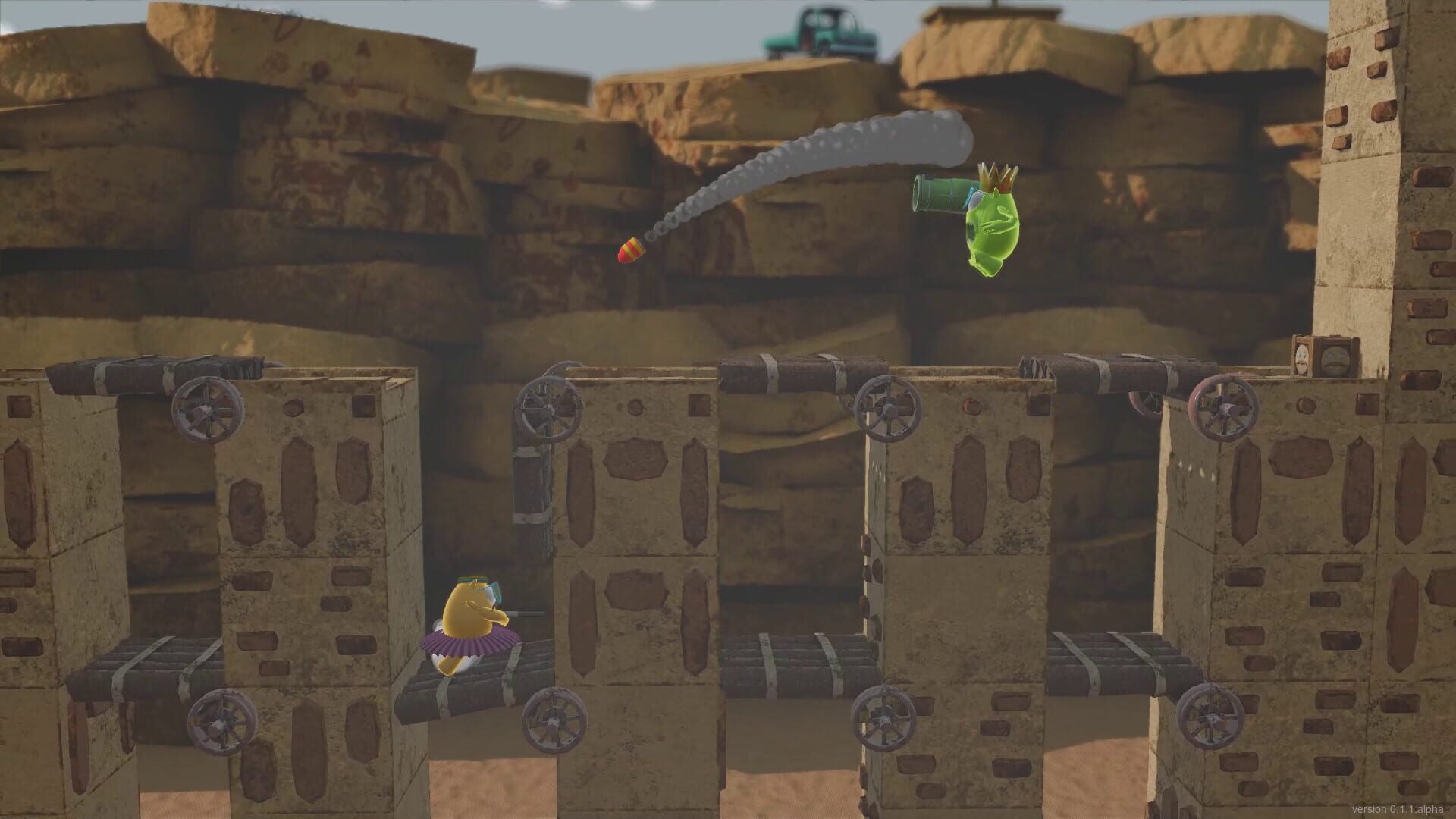 Knuckers Test Fight - Screenshot