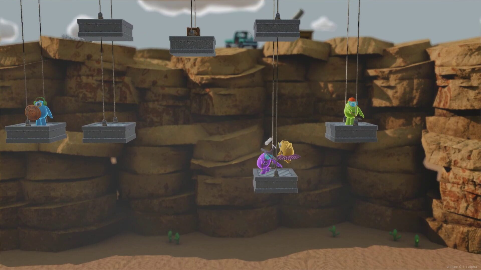 Knuckers Test Fight - Screenshot