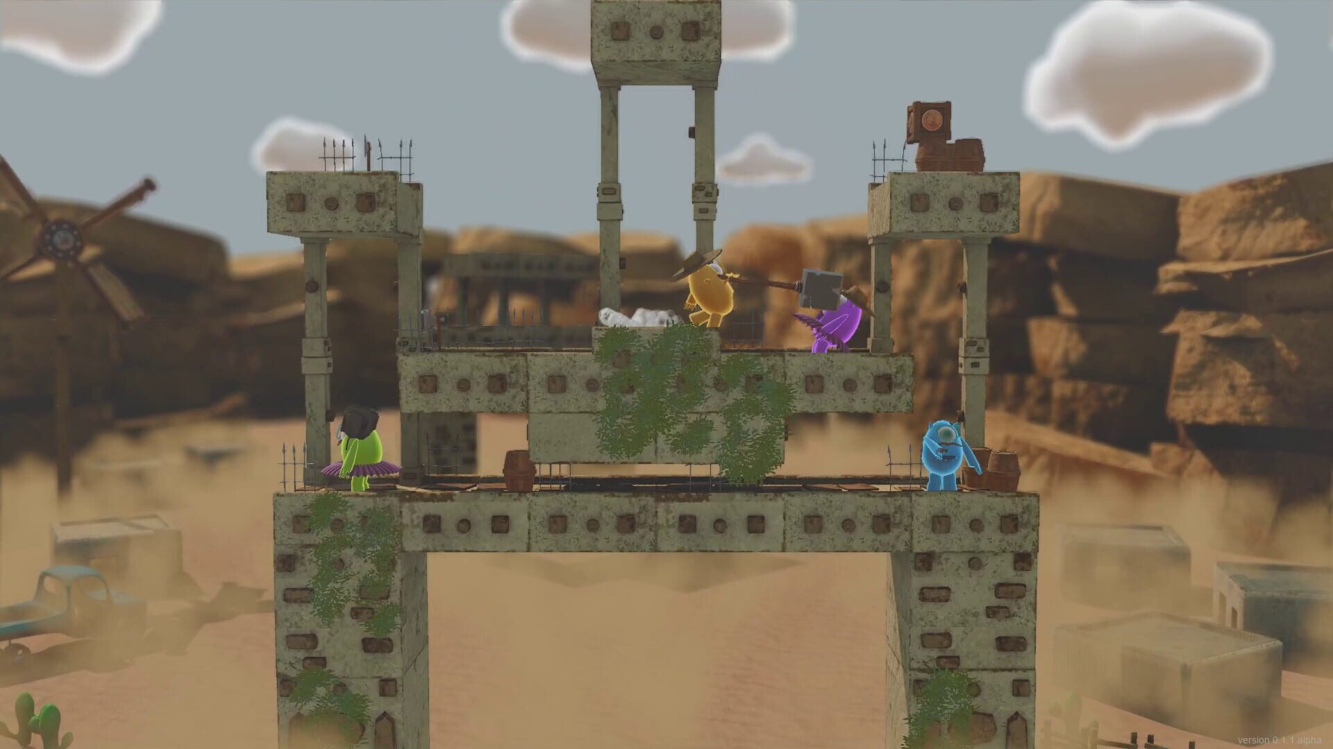 Knuckers Test Fight - Screenshot