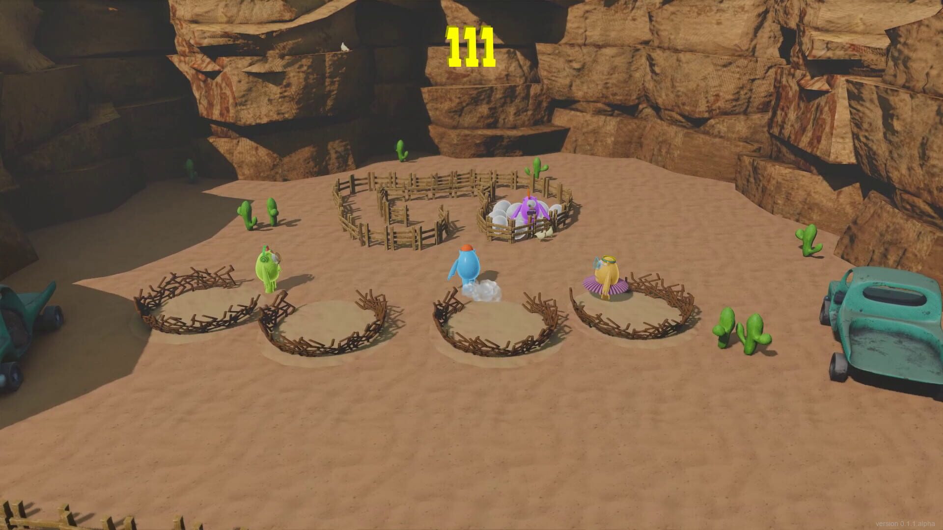 Knuckers Test Fight - Screenshot